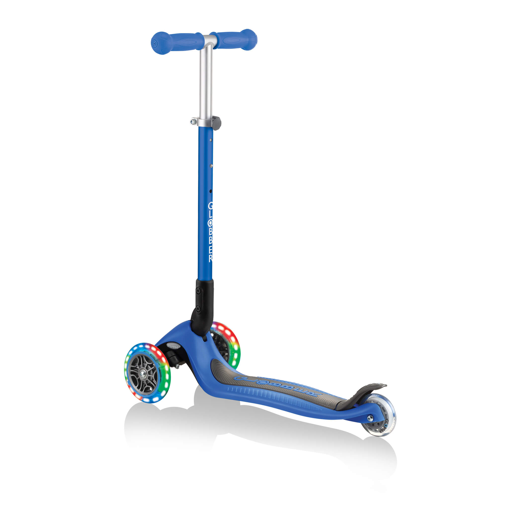 Globber Primo Foldable Lights Step Blauw