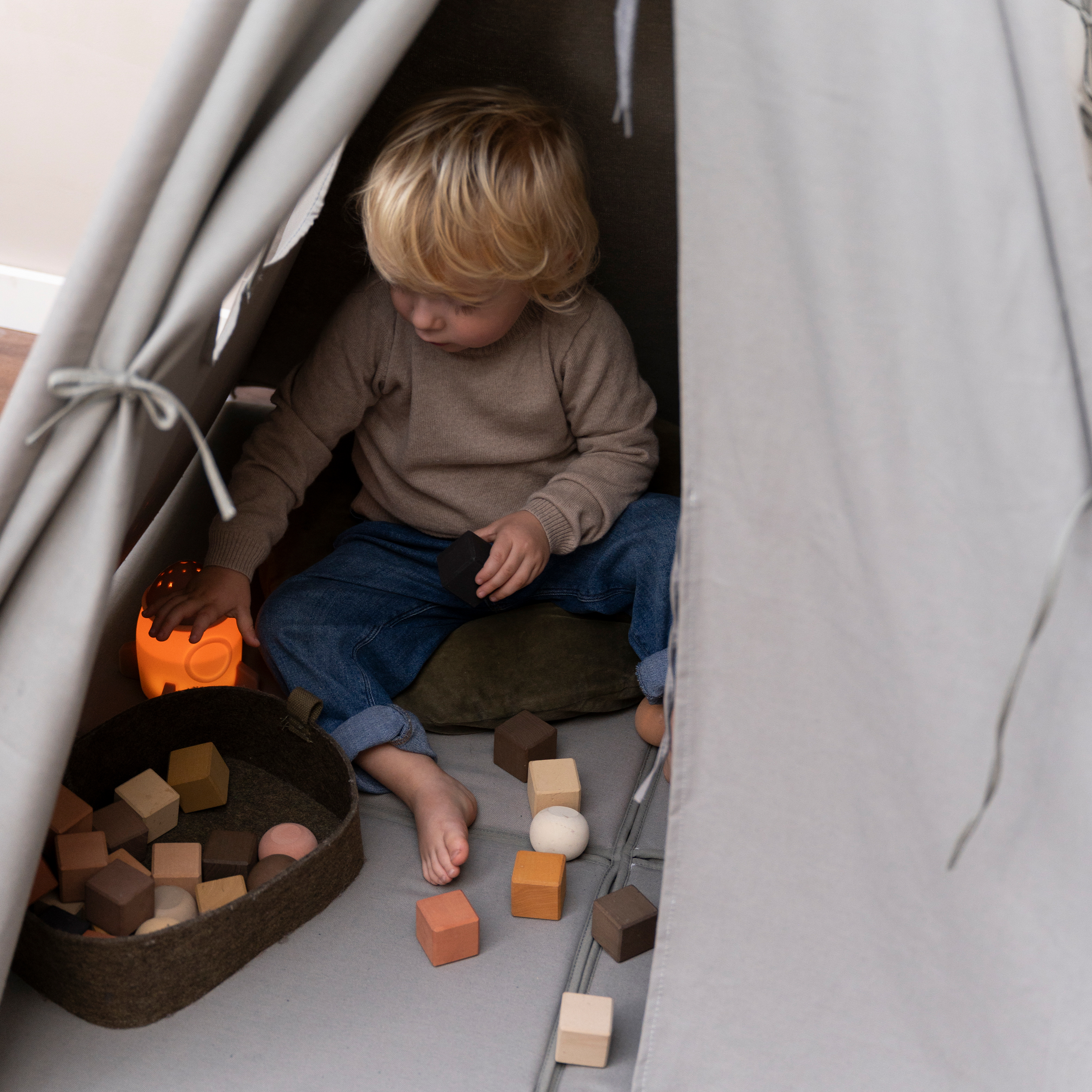 Sunny Alba Tipi Tent Grijs