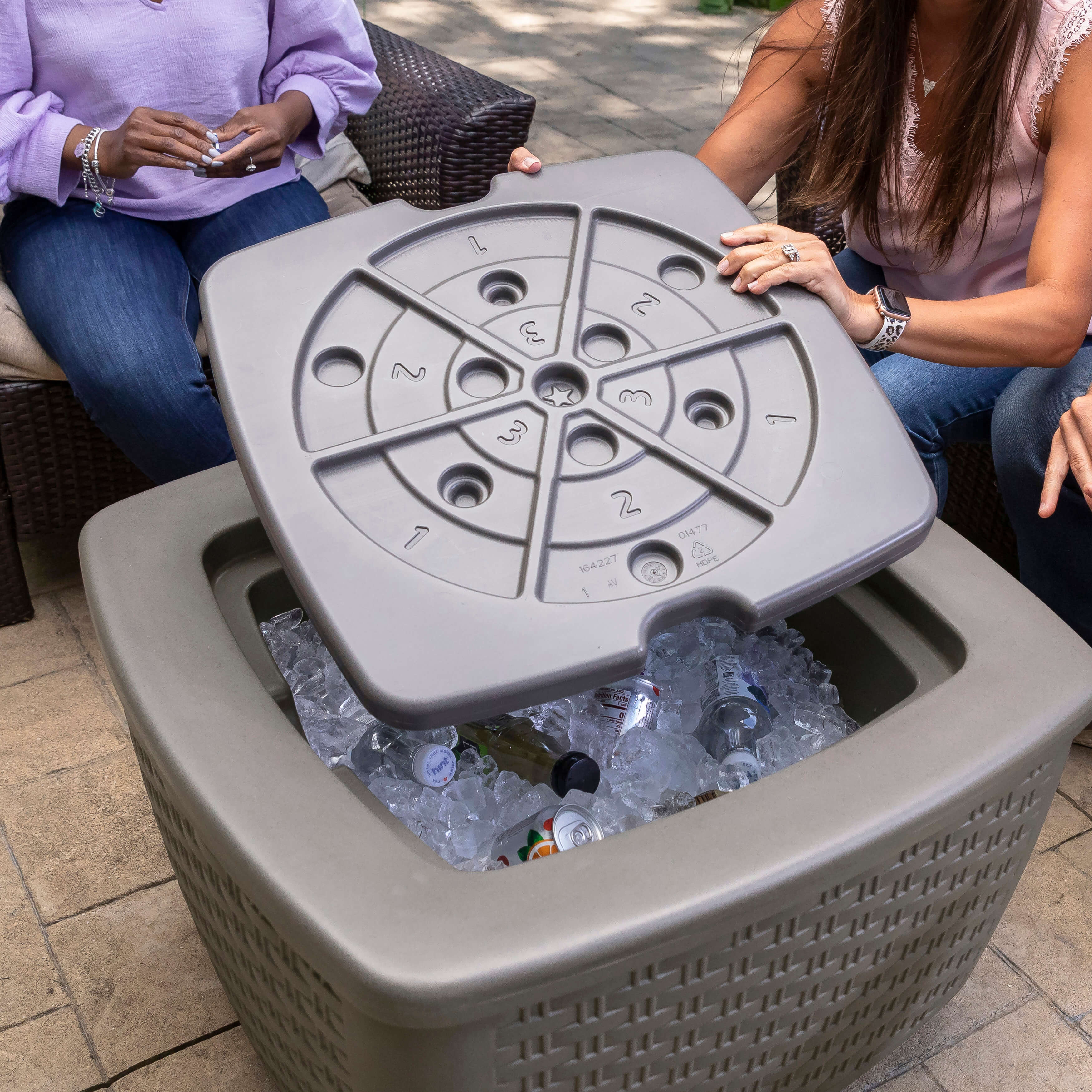 Step2 Just Chilling Patio Table & Ice Bin-0733538518395 Step2 Just Chilling Patio Table & Ice Bin