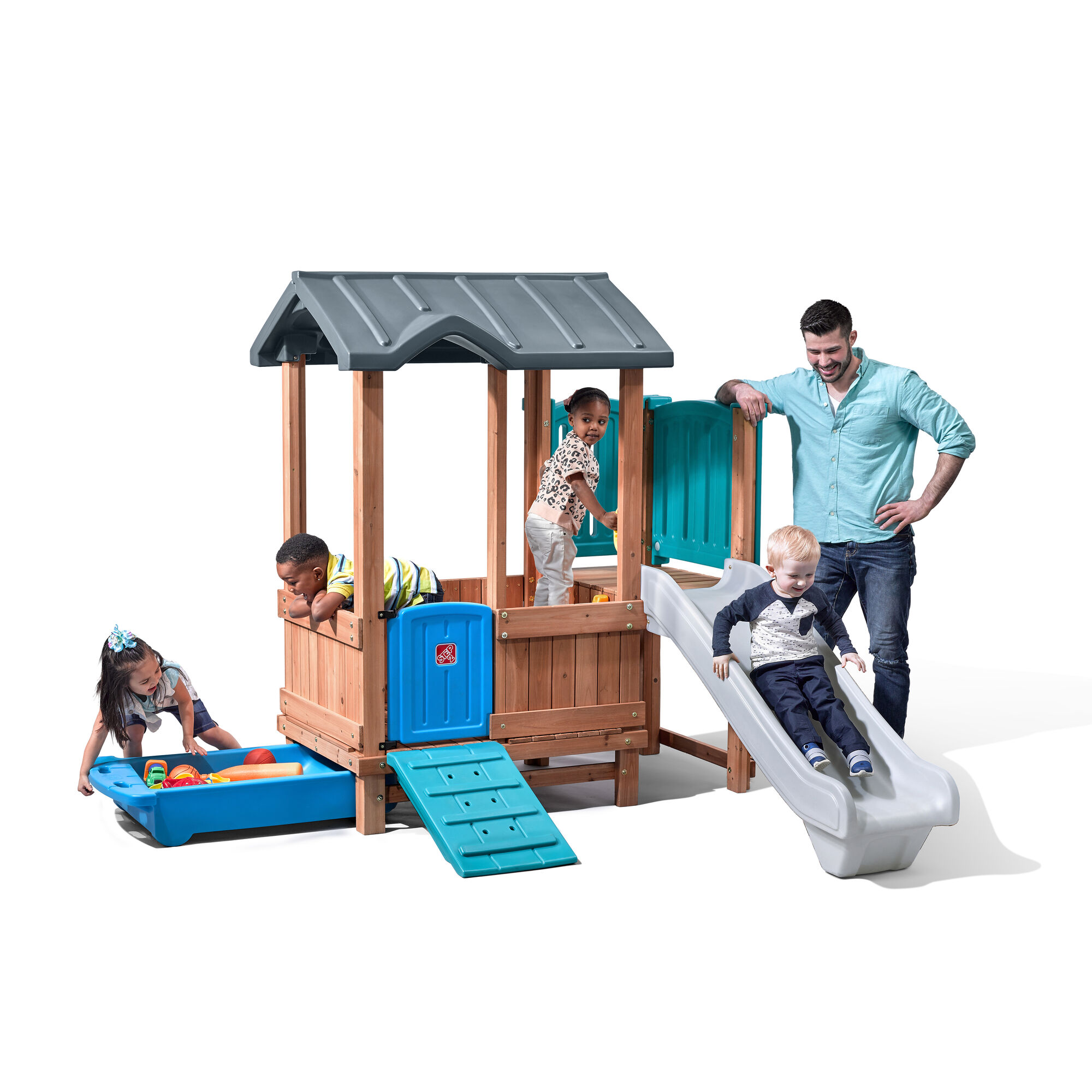 Step2 Woodland Adventure Speelhuis & Slide