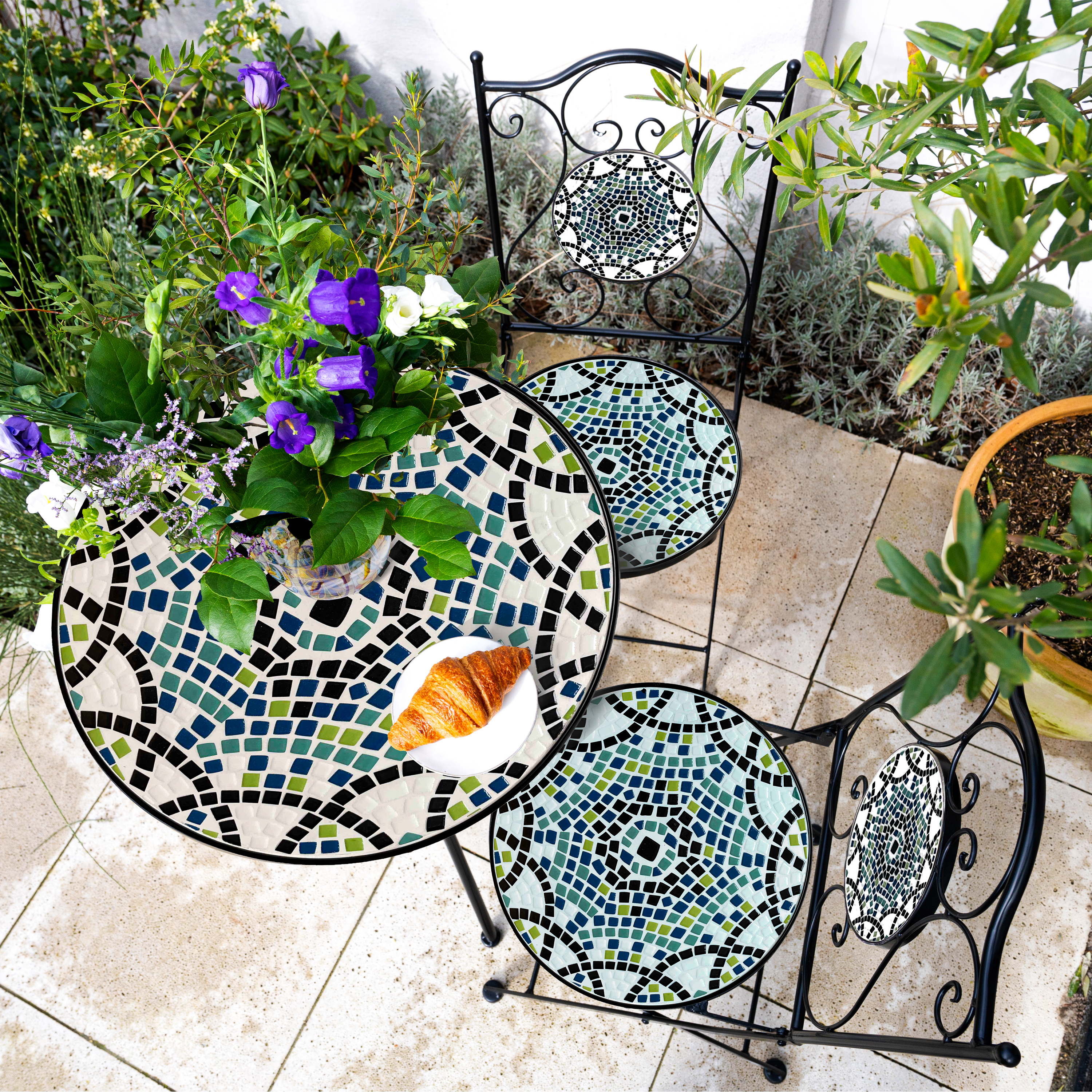 AXI AmÃ©lie MozaÃ¯ek Bistro-set Multikleur