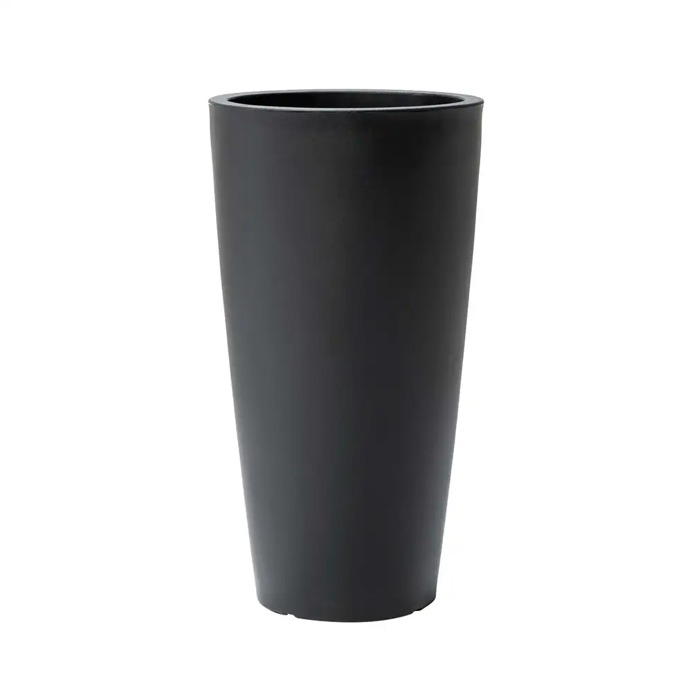 Step2 Tremont Ronde Bloempot Groot - Onyx Zwart