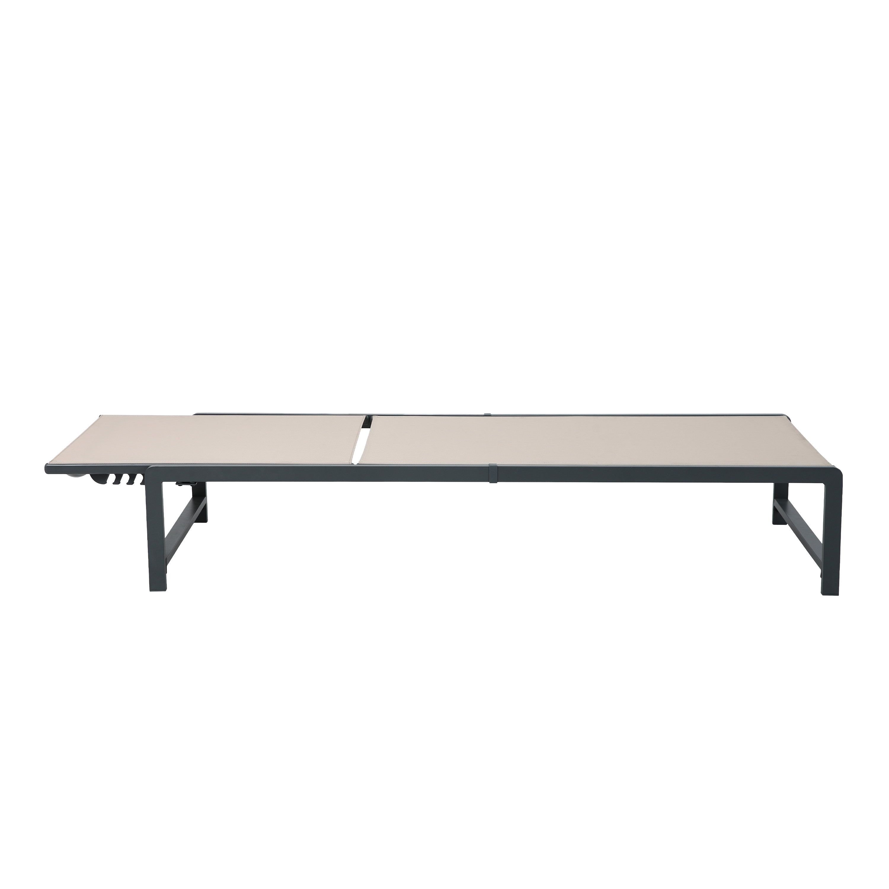 AXI Zane Sunbed Anthracite/Brown