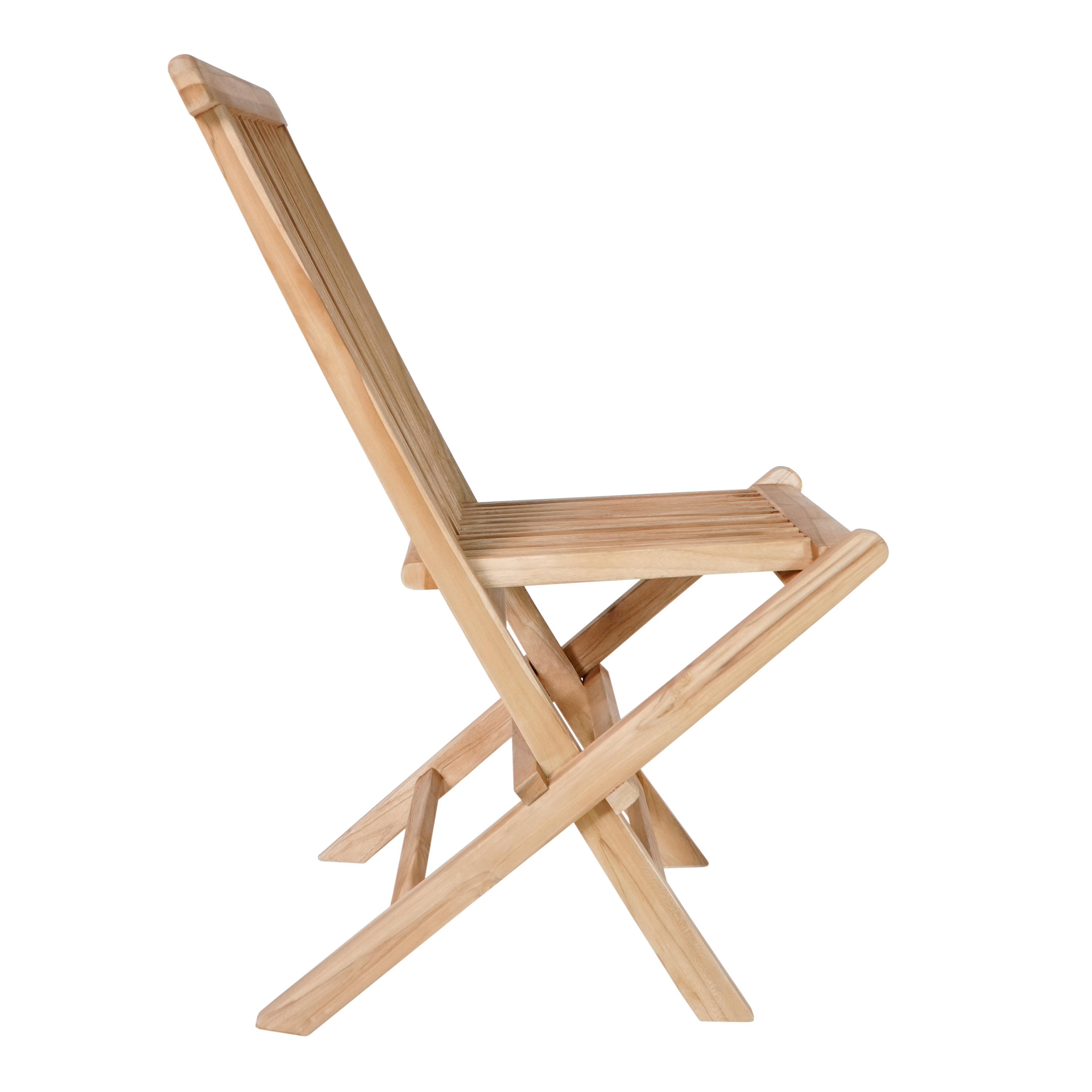 AXI Jules Teak Folding Chairs Brown – Set 2 pieces