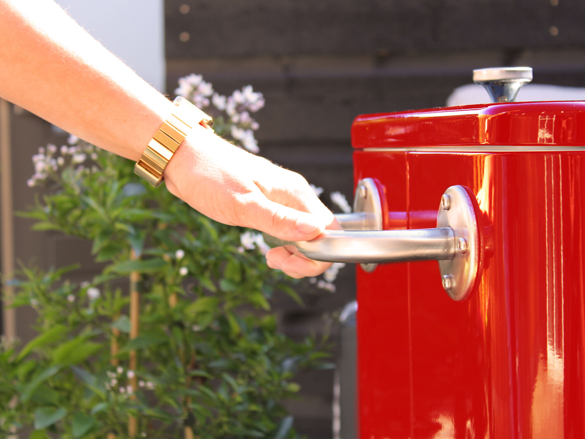 AXI Retro Cooler Rood