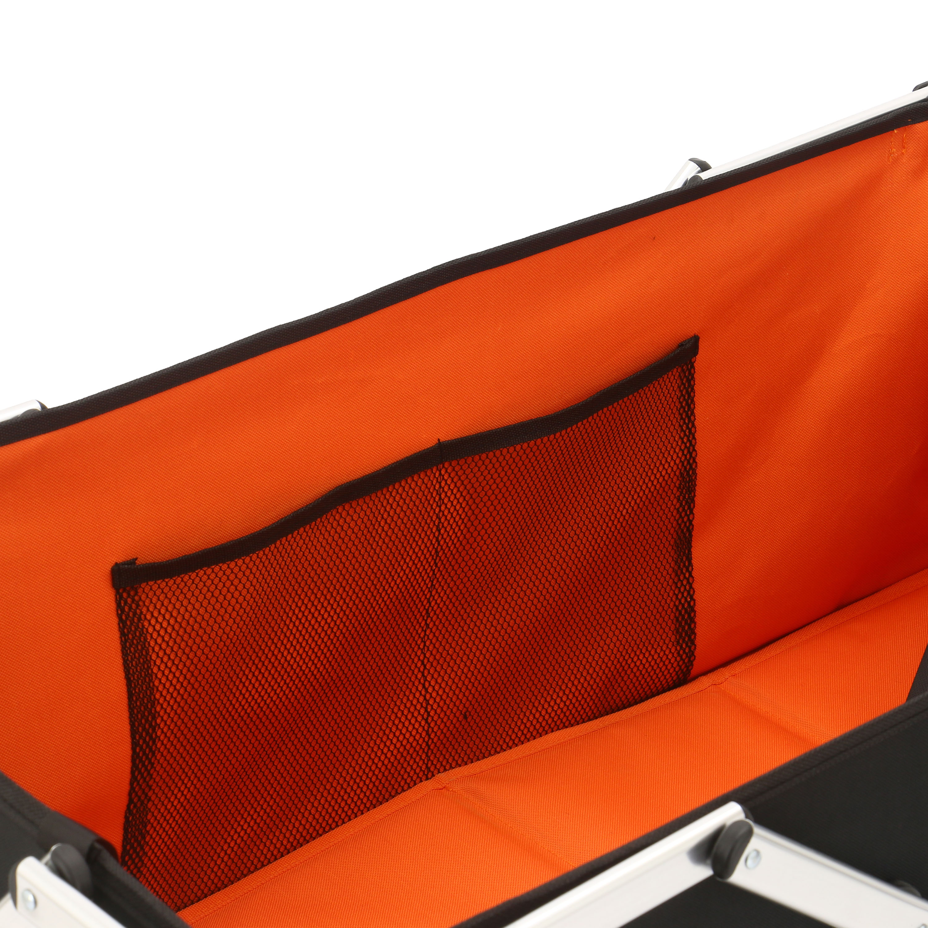 AXI SB151 Foldable Beach Wagon Aluminium - Black/Orange