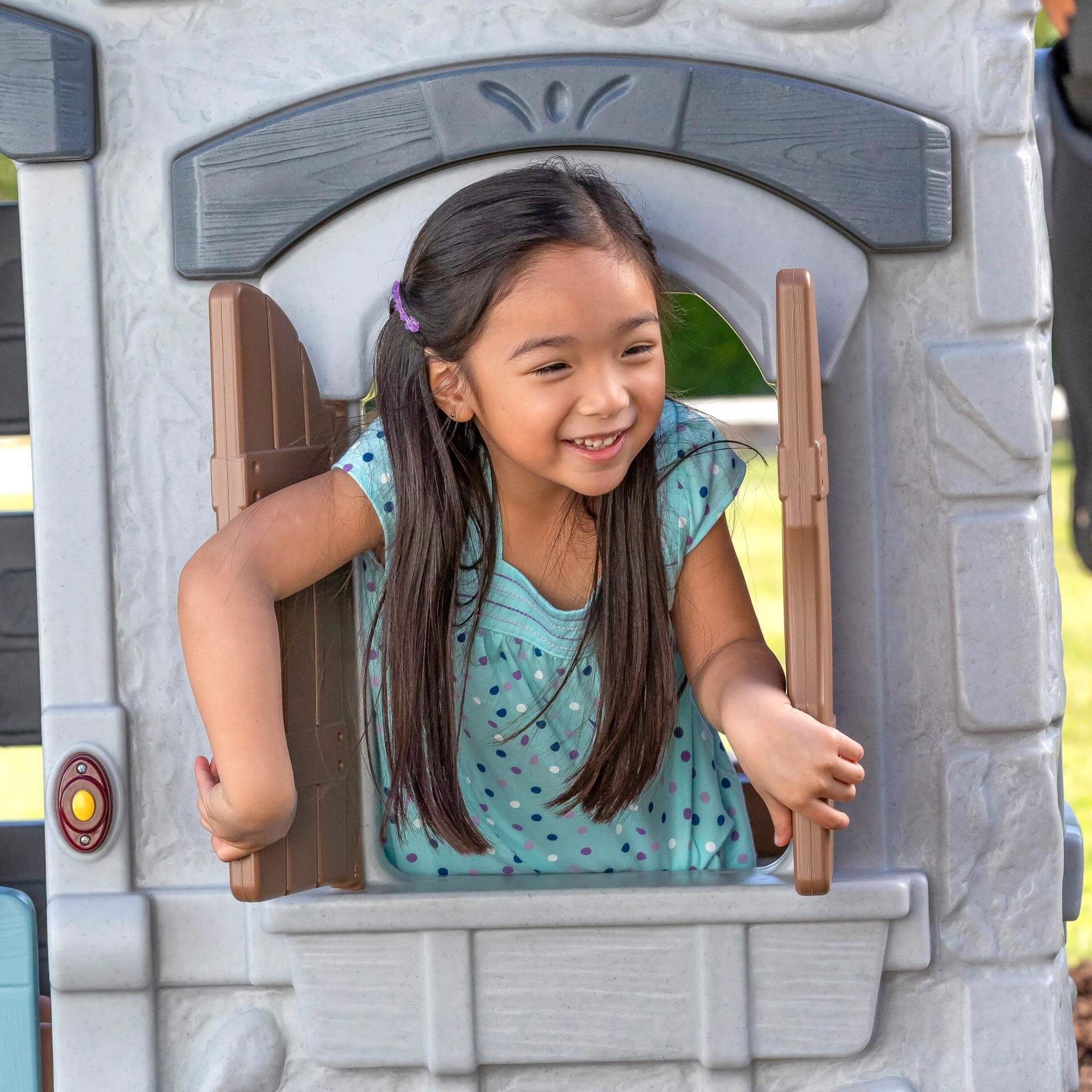 Step2 Enchanting Adventures 2-Story Playhouse & Slide-0733538413393 Step2 Enchanting Adventures 2-Story Playhouse & Slide