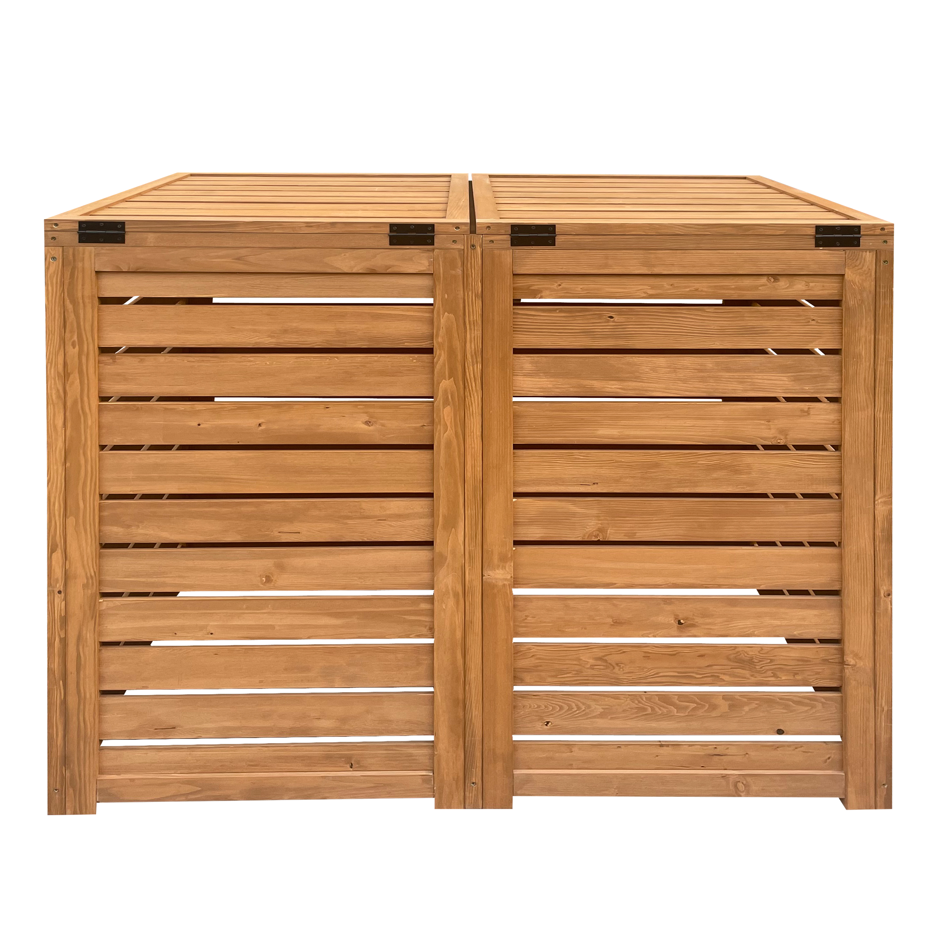 AXI Lex Wooden Bin Storage Brown – 2 bins