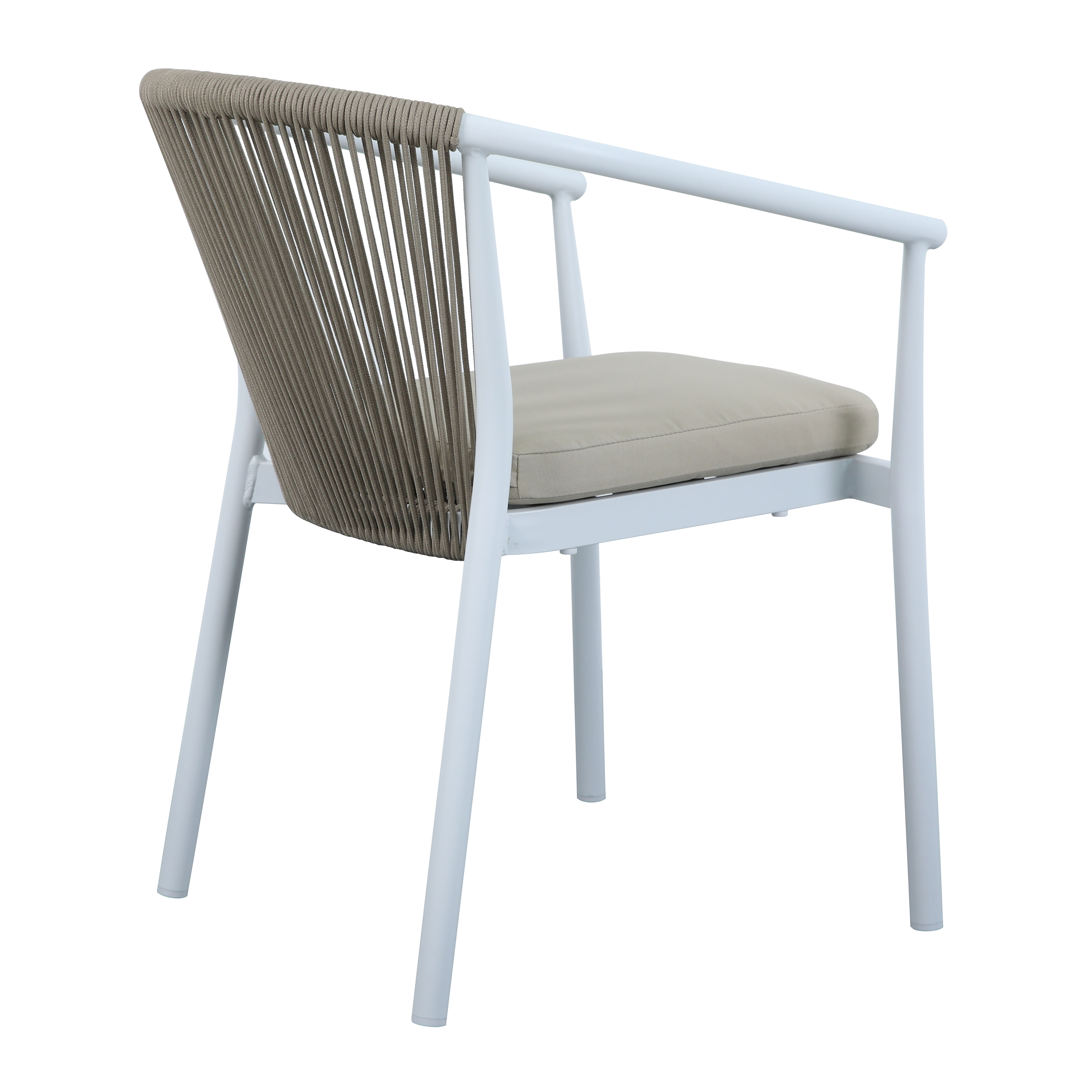 AXI Suvi Chairs set 2 pieces White/khaki