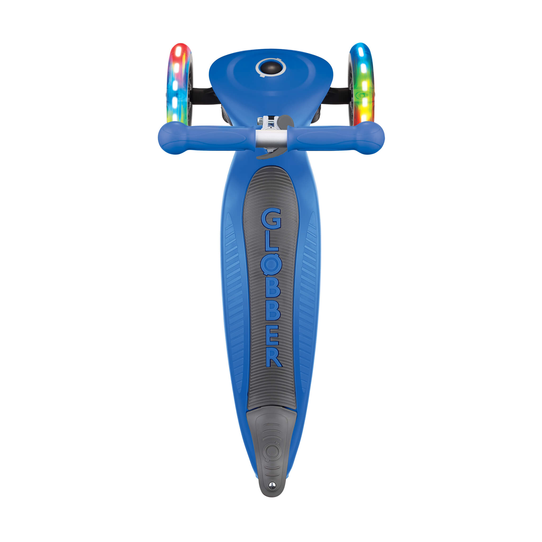 Globber Primo Foldable Lights Step Blauw