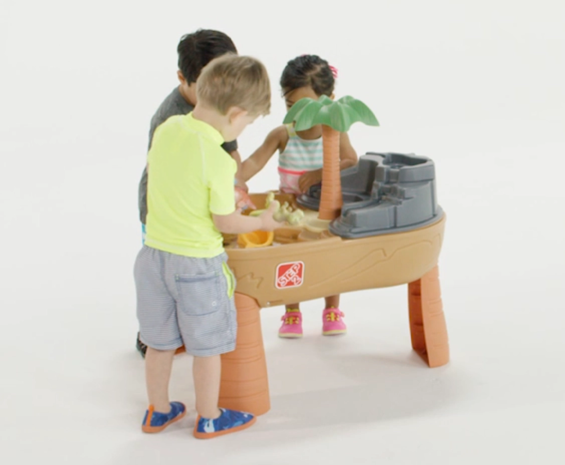 Step2 Dino Dig Sand- & Vattenbord