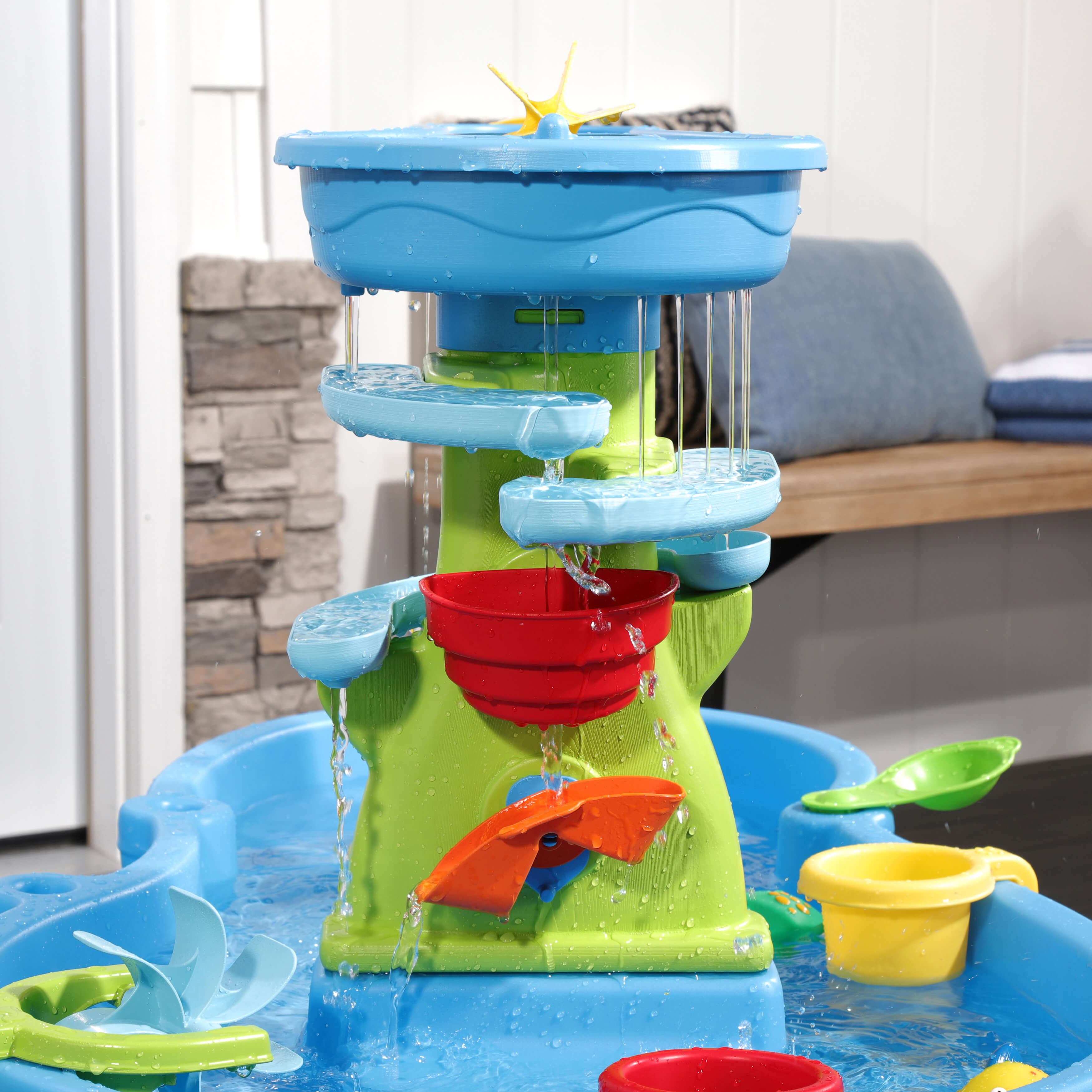 Step2 Double Showers Splash Watertafel-0733538421893 Step2 Double Showers Splash Watertafel