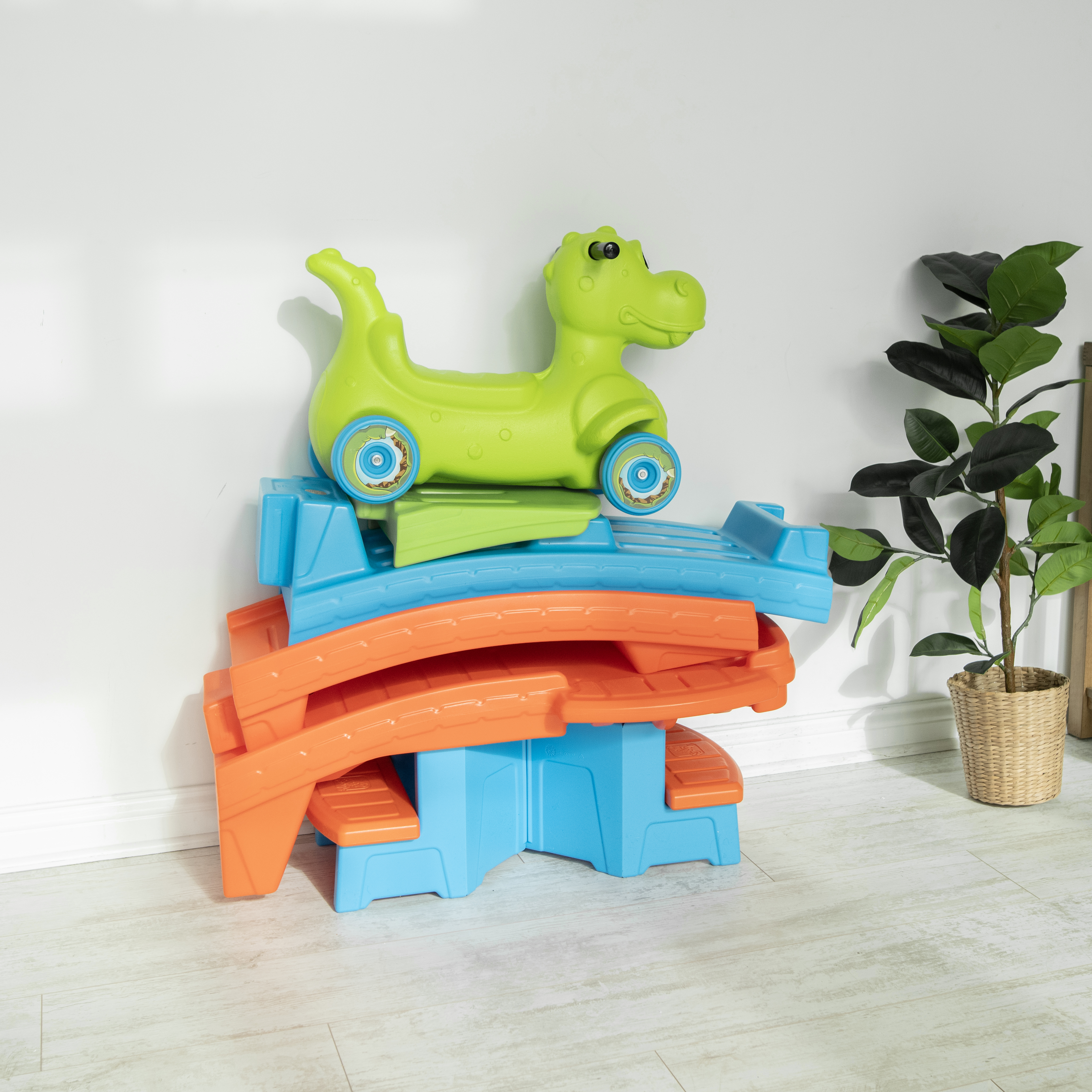 Step 2 Dino Dash Up & Down Roller Coaster