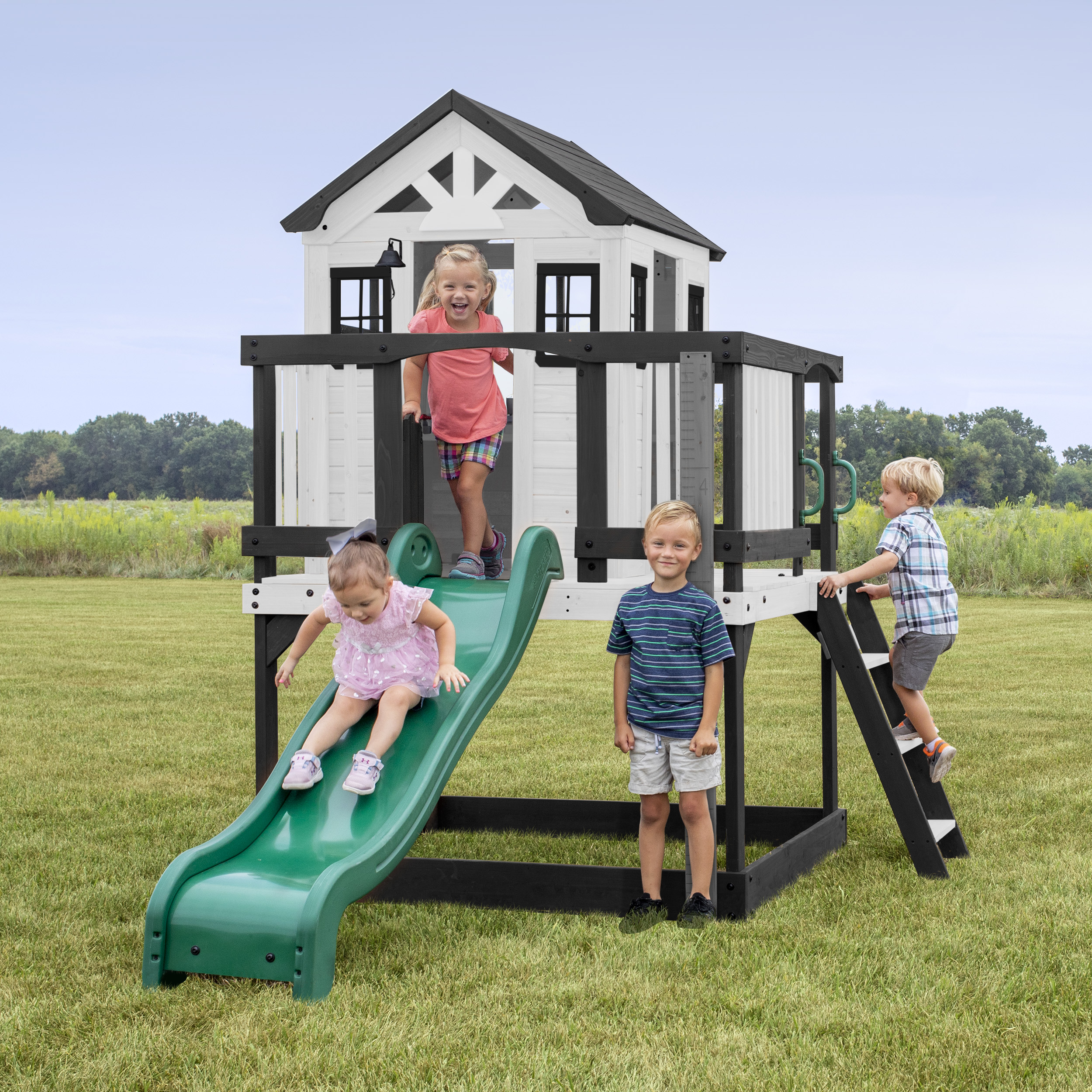 Backyard Discovery Sweetwater Heights Speelhuis met glijbaan