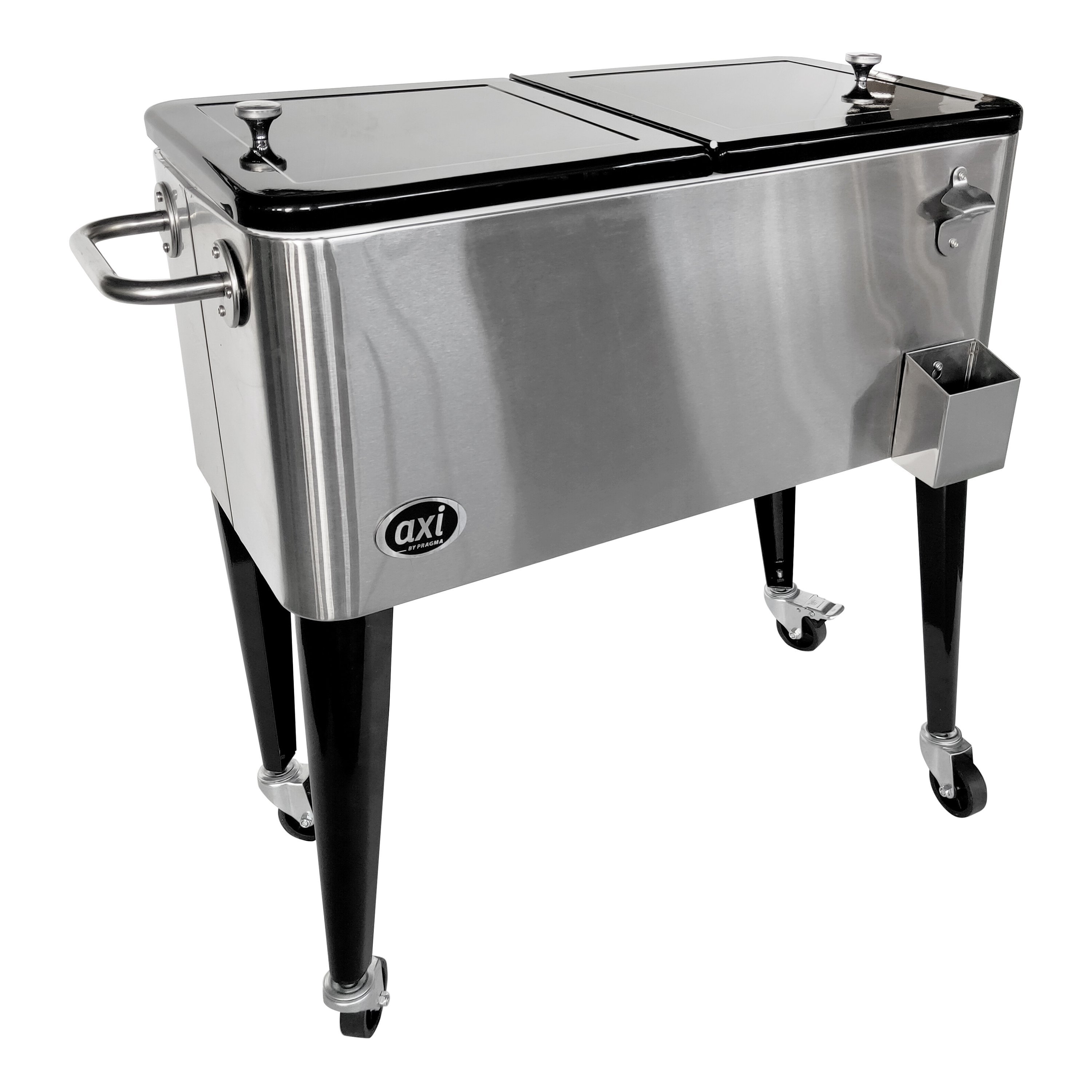 AXI Retro Cooler Stainless Steel