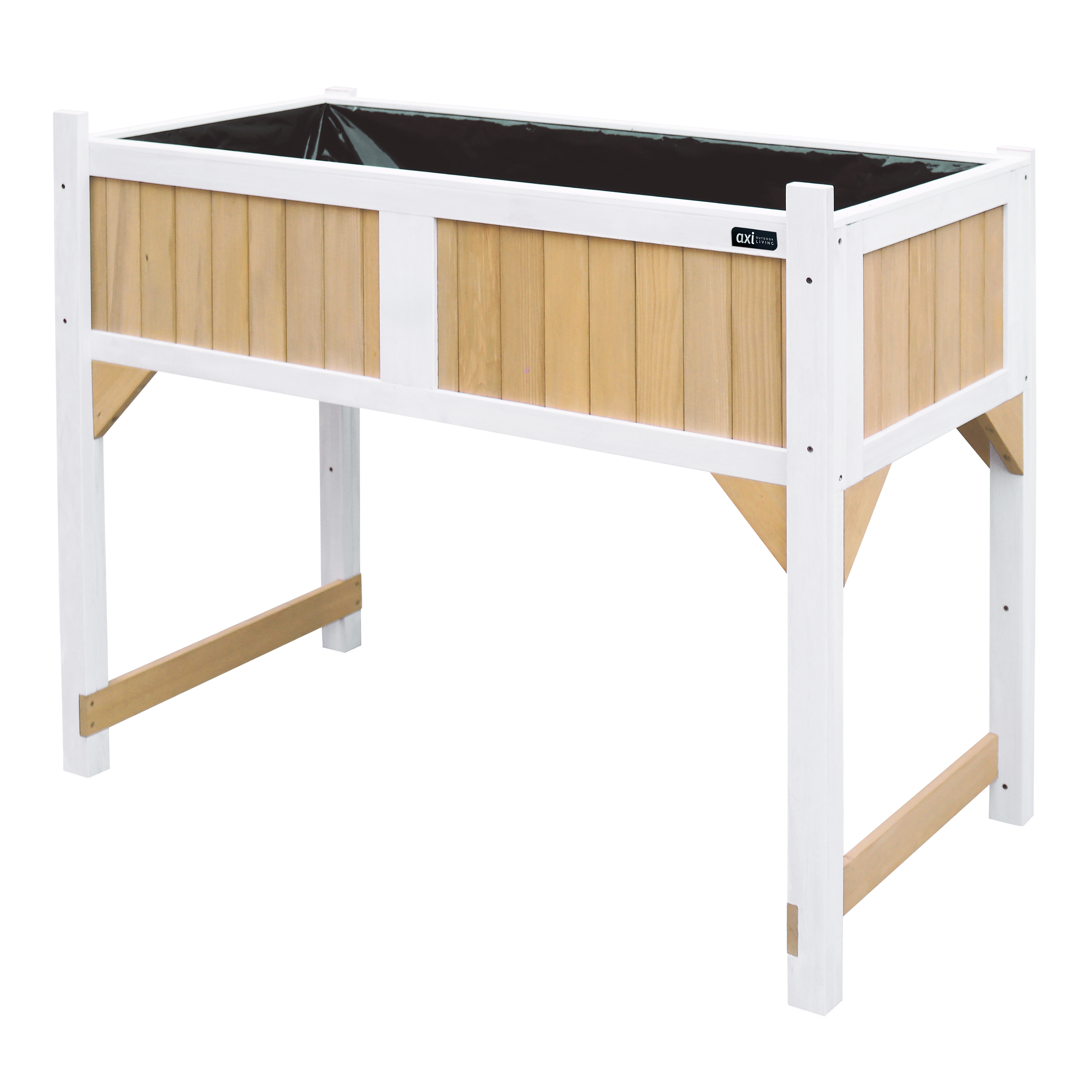AXI Kweektafel met gronddoek Bruin/wit-8717973938170 AXI Kweektafel met gronddoek Bruin/wit