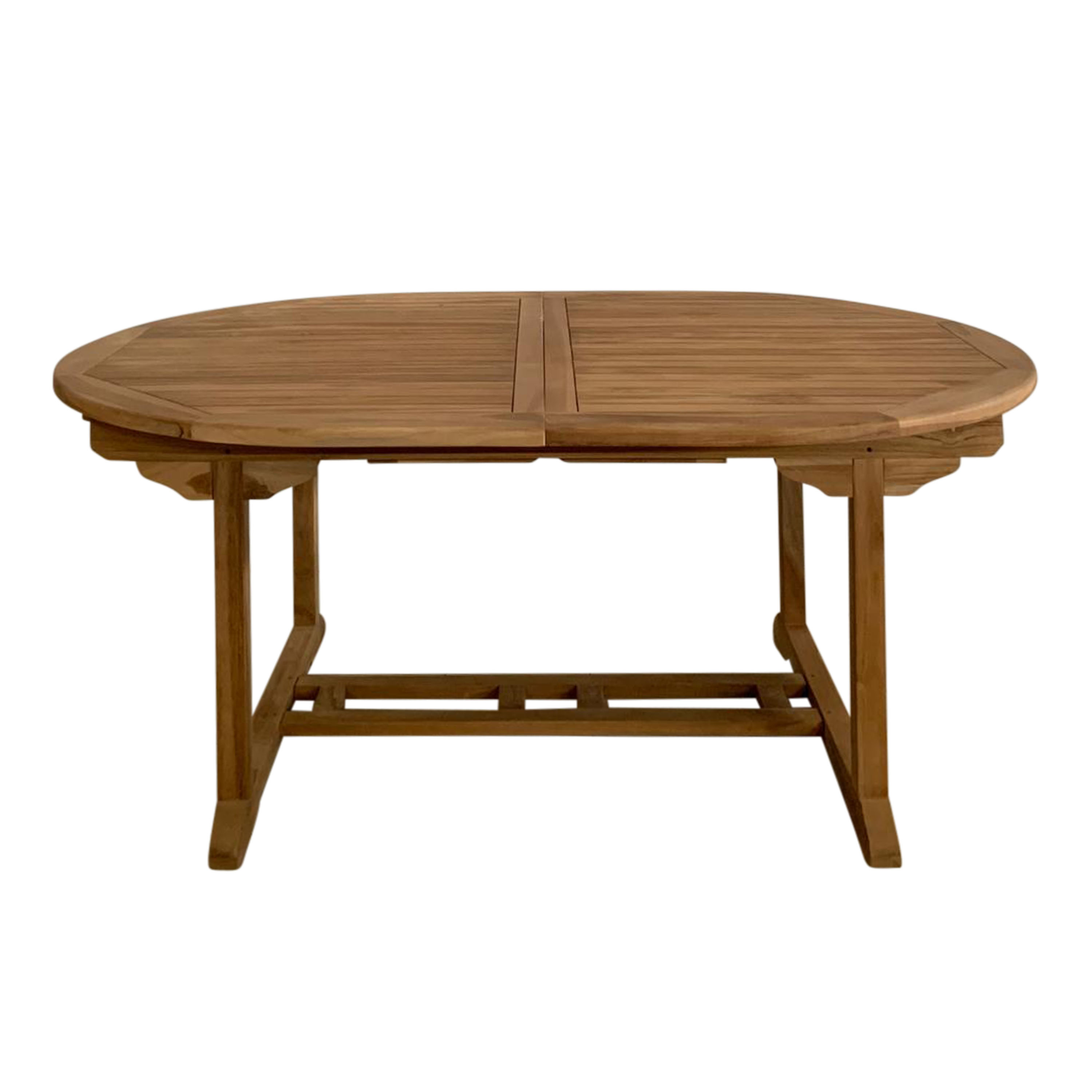 AXI Marzi Teak Oval Extendable Garden Table 180 – 240 cm