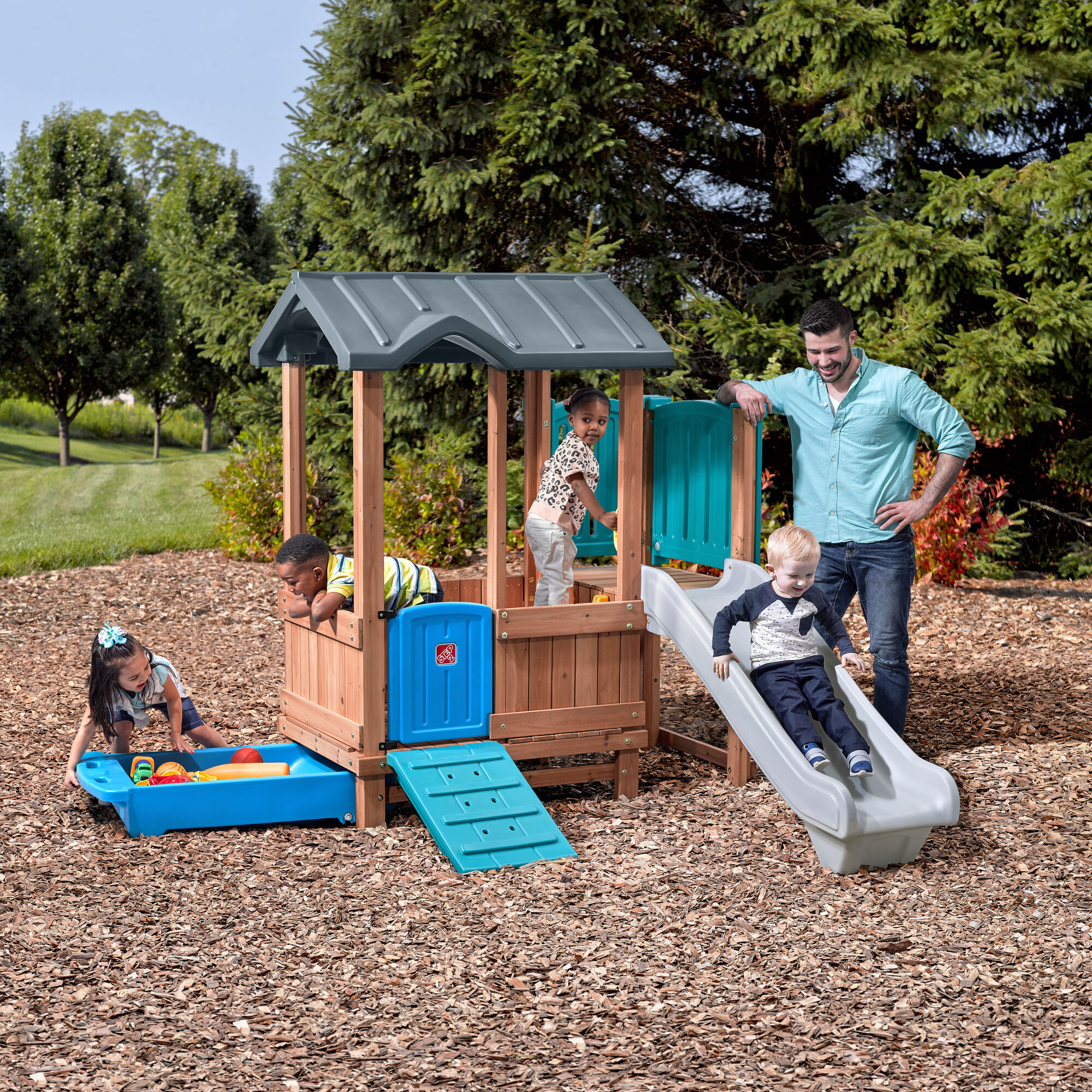 Step2 Woodland Adventure Speelhuis & Slide