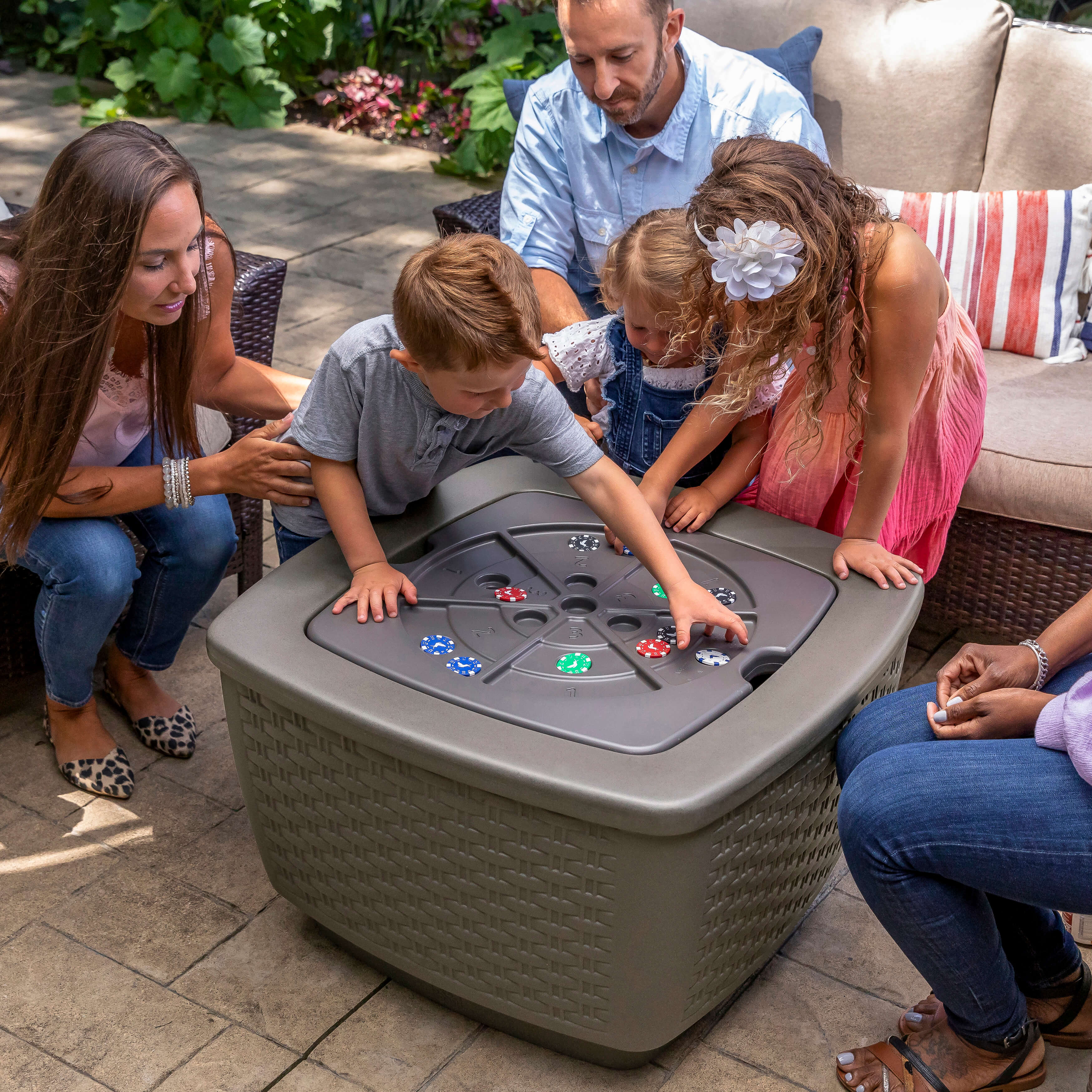 Step2 Just Chilling Patio Table & Ice Bin-0733538518395 Step2 Just Chilling Patio Table & Ice Bin