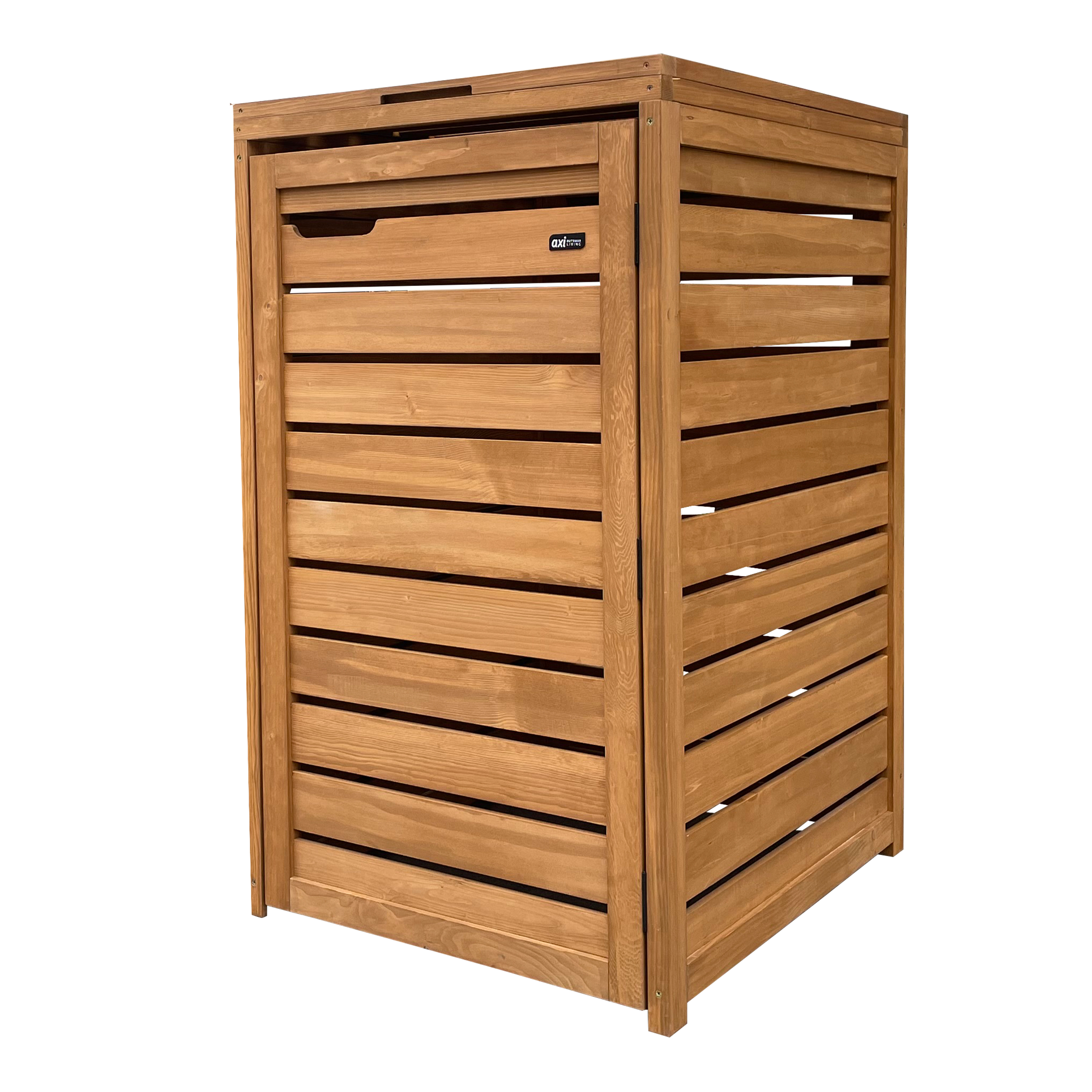 AXI Lex Wooden Bin Storage Brown – 1 bin-8720365066528 AXI Lex Wooden Bin Storage Brown – 1 bin