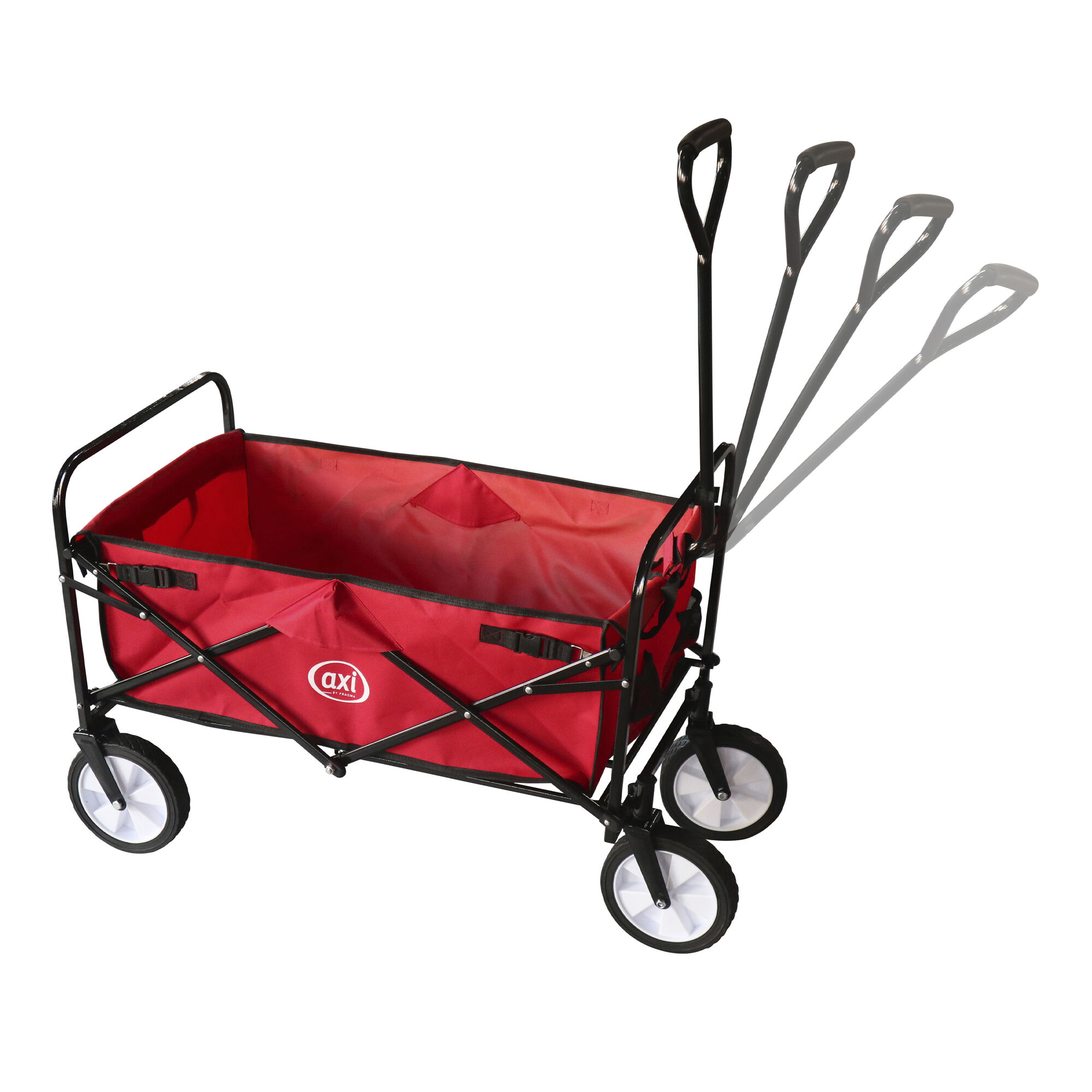 AXI AB100 Opvouwbare Bolderwagen Rood