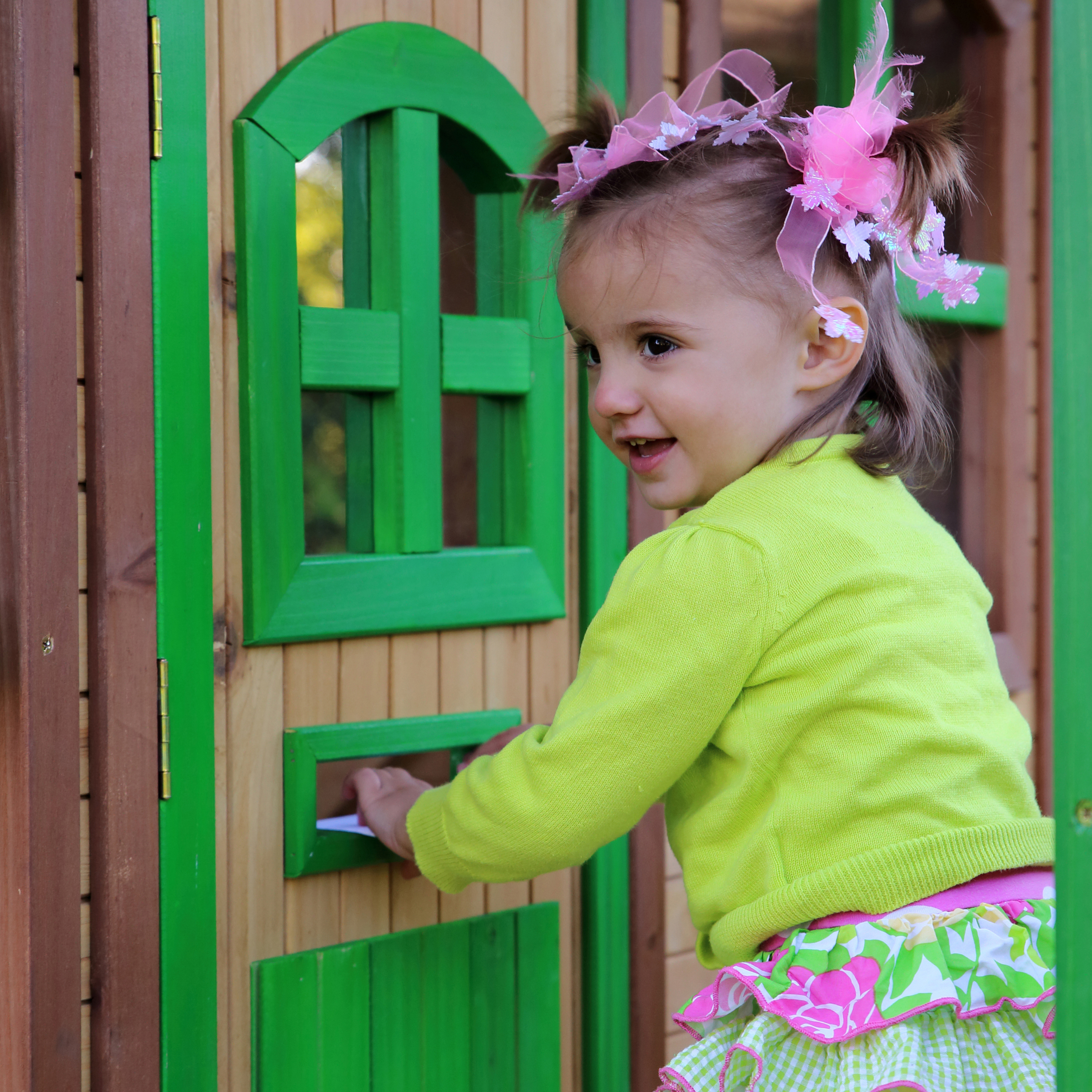 AXI Julia Playhouse Brown/Green