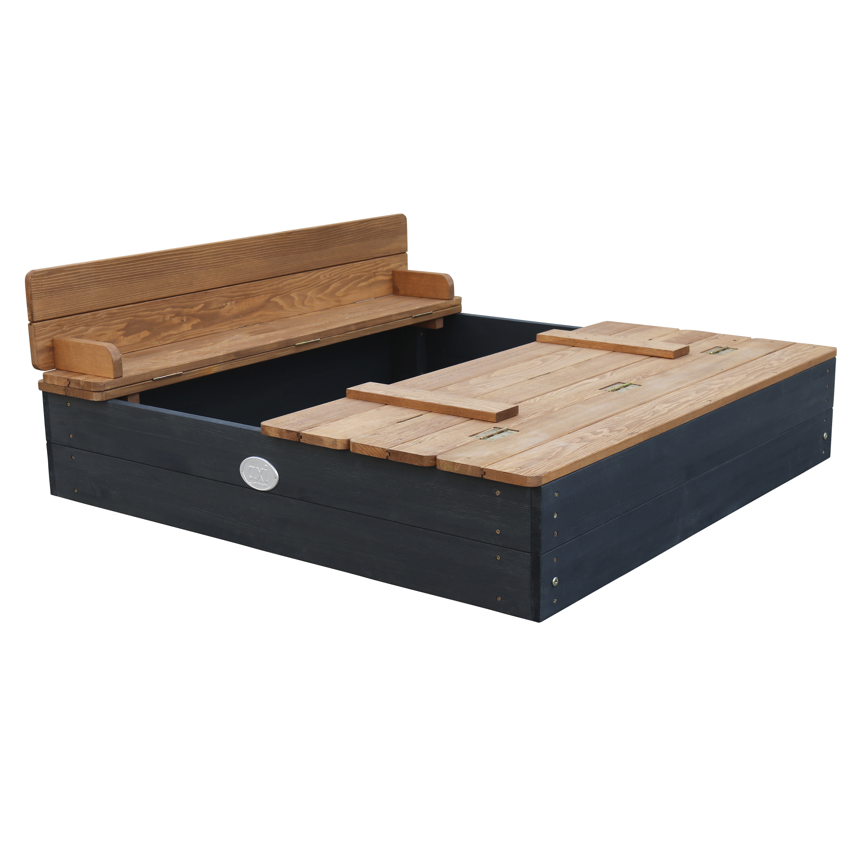 AXI Ella Sandbox 100 x 95 cm - Anthracite/Brown
