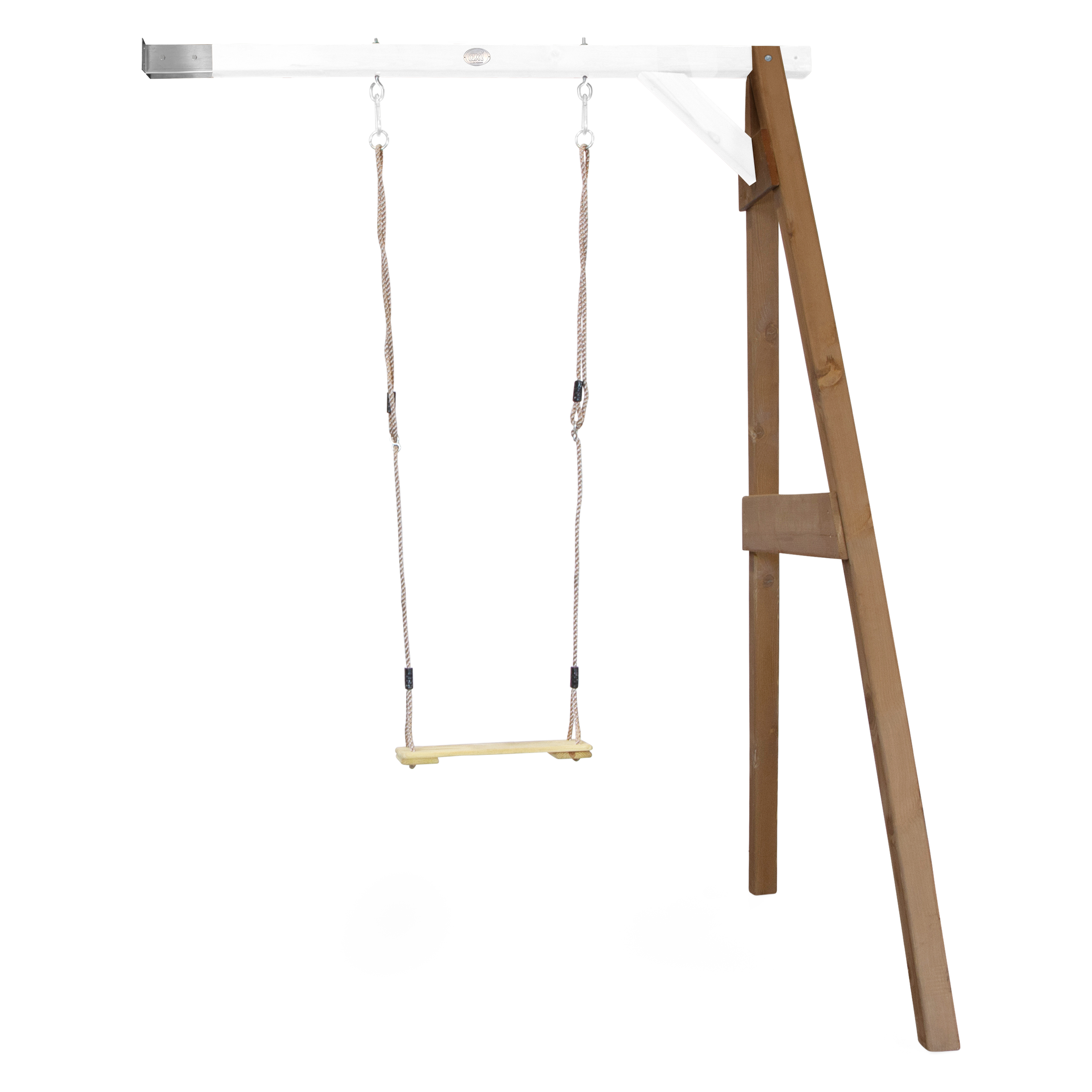 AXI Attachable Single Swing Set - Brown/White
