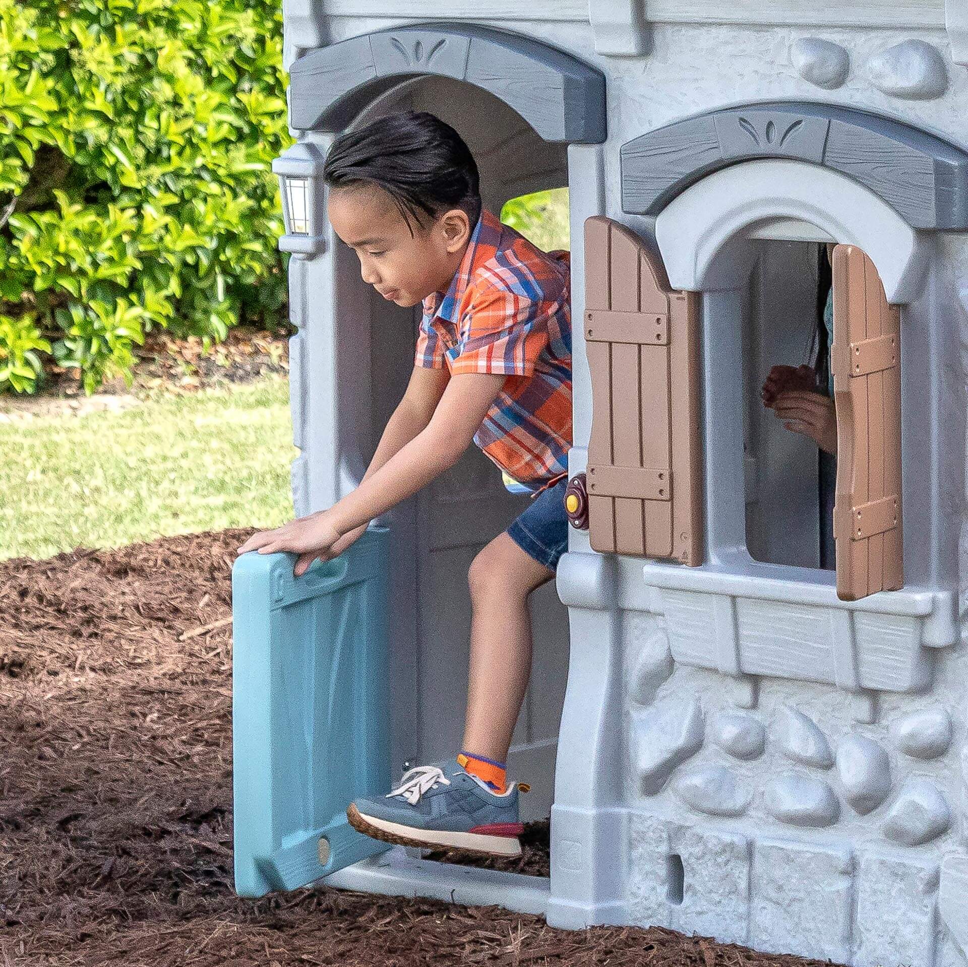 Step2 Enchanting Adventures 2-Story Playhouse & Slide-0733538413393 Step2 Enchanting Adventures 2-Story Playhouse & Slide