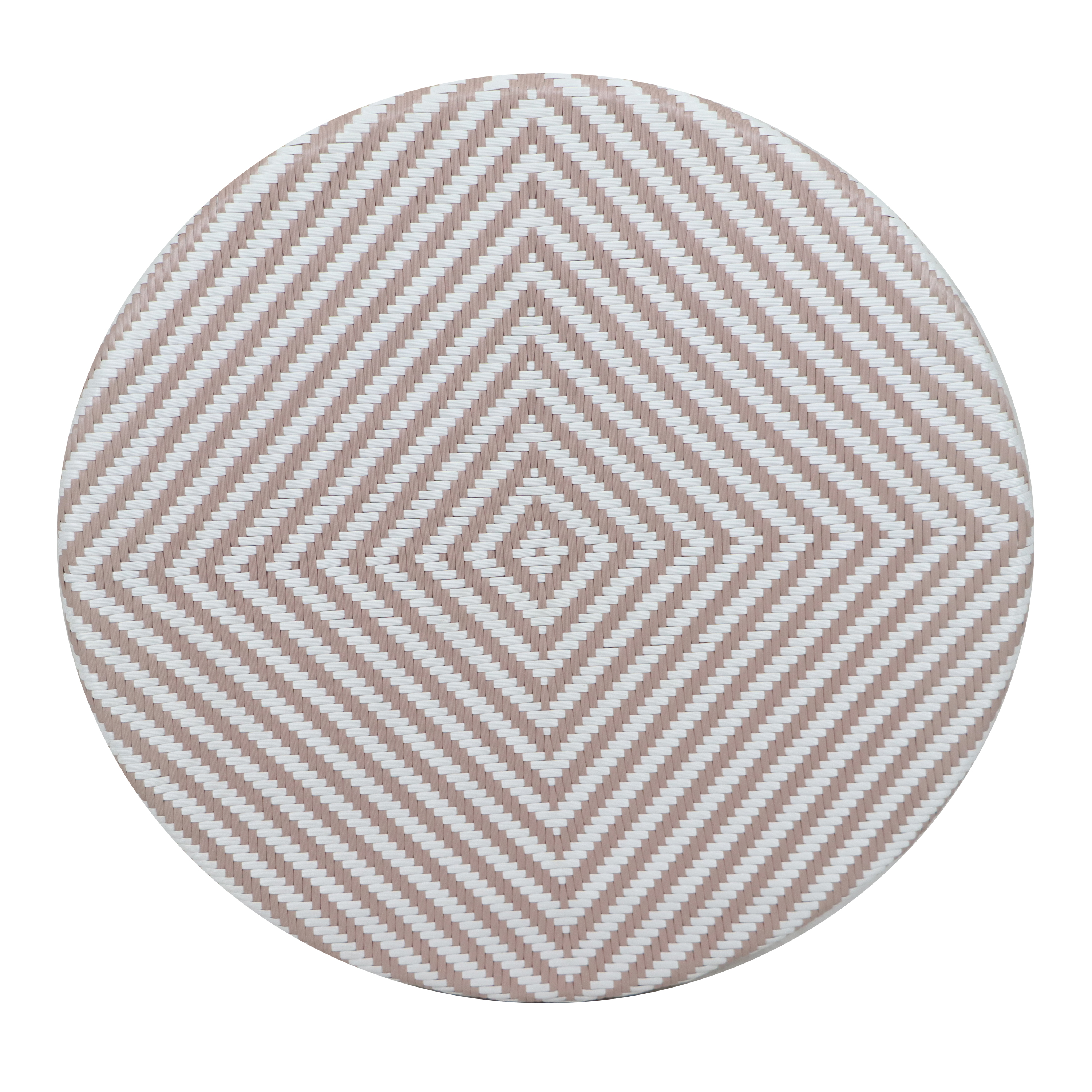 AXI Jacqueline Rattan Bistro Set Brown/White