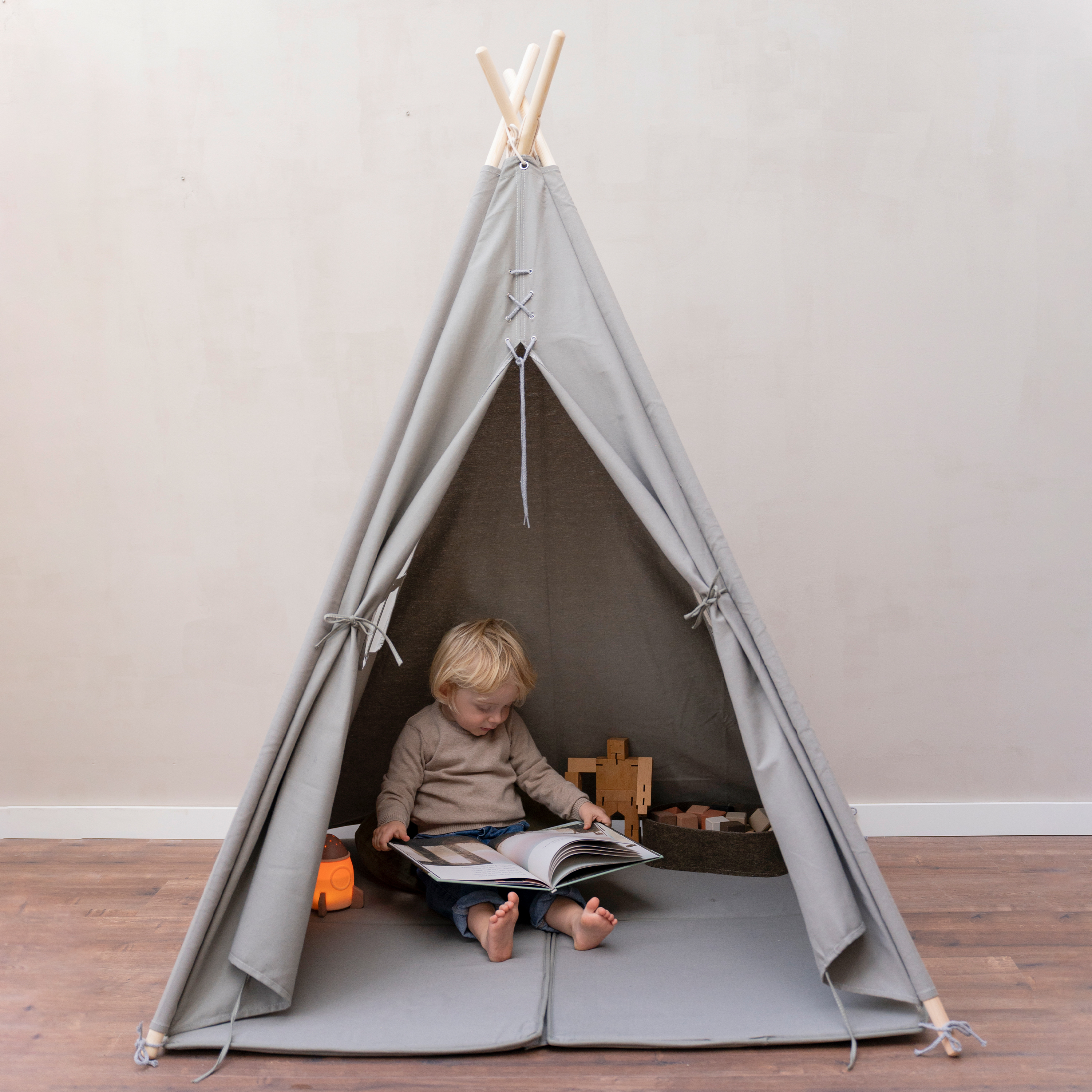 Sunny Alba Tipi Tent Grijs