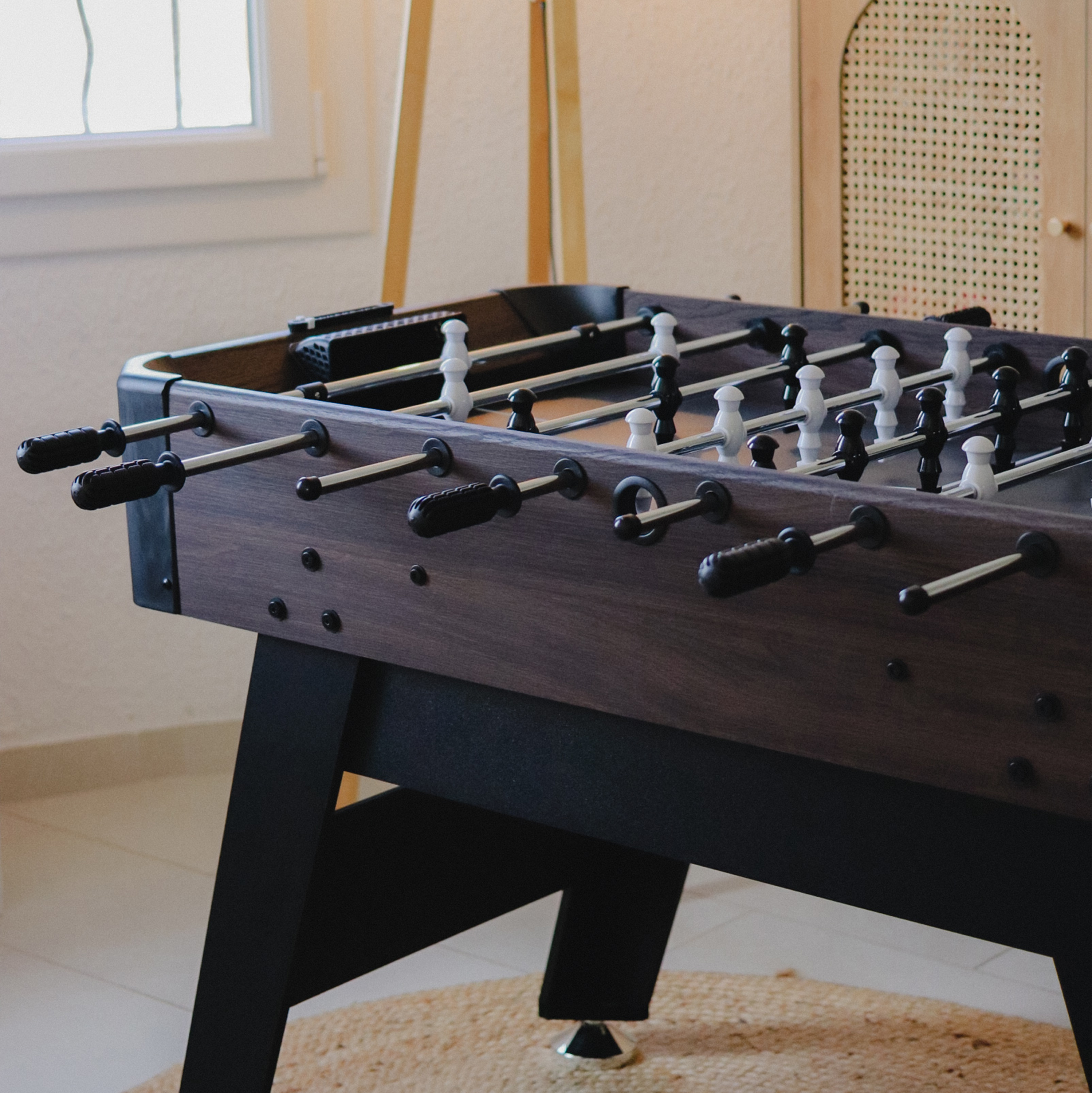 Cougar Striker Football Table Dark Brown/Black