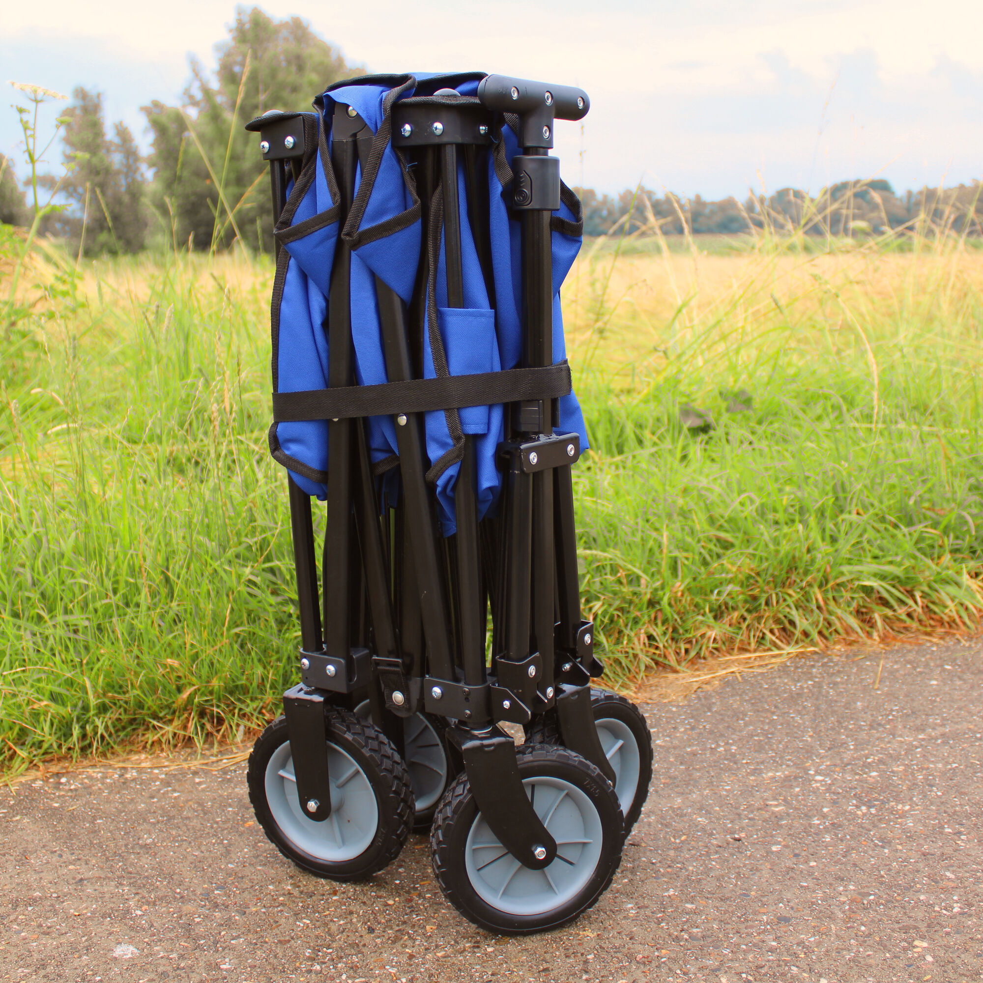 AXI AB110 Opvouwbare Bolderwagen Blauw
