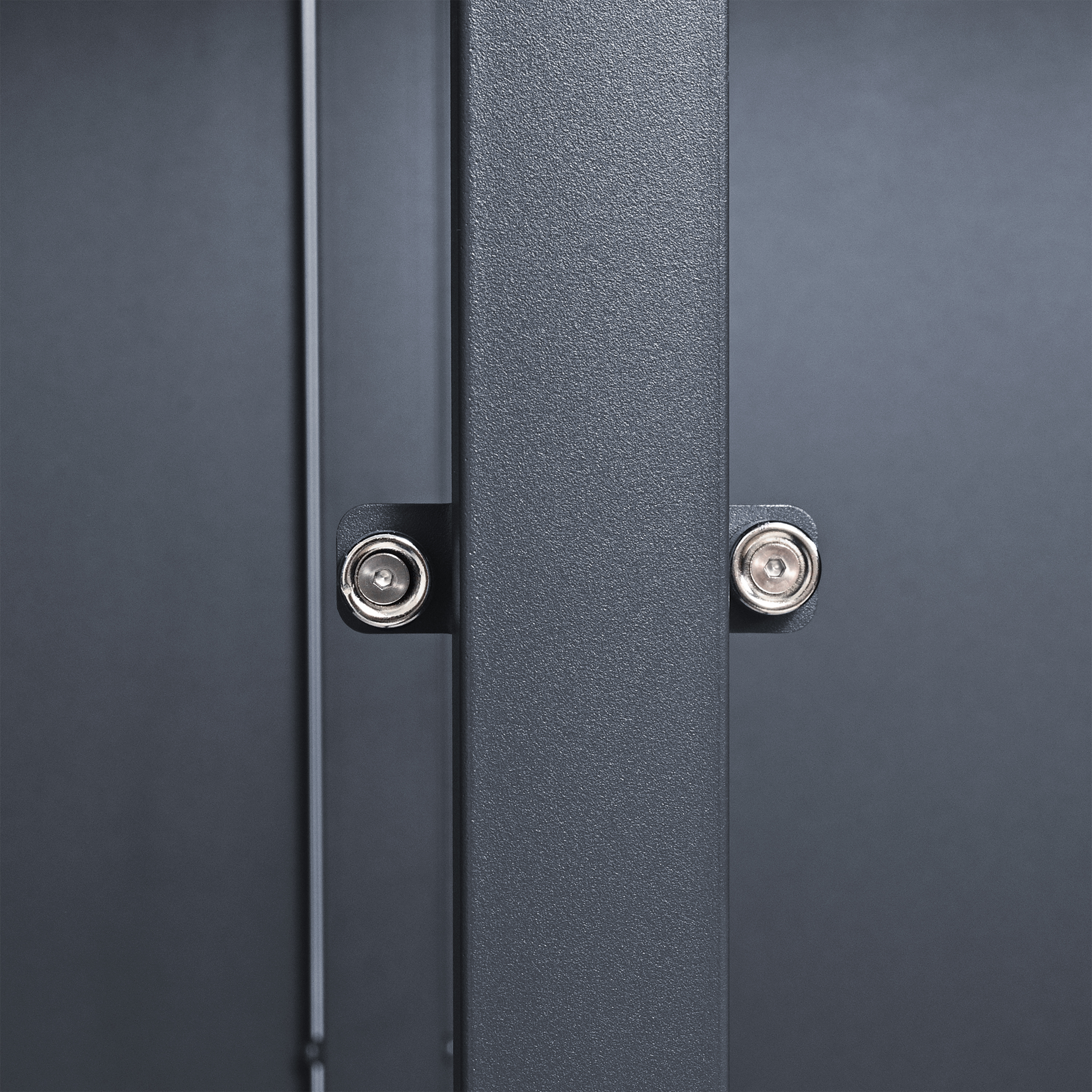 AXI Luke Metal Garbage Bin Shed - 4 Garbage Bins-8720365067921 AXI Luke Metal Garbage Bin Shed - 4 Garbage Bins