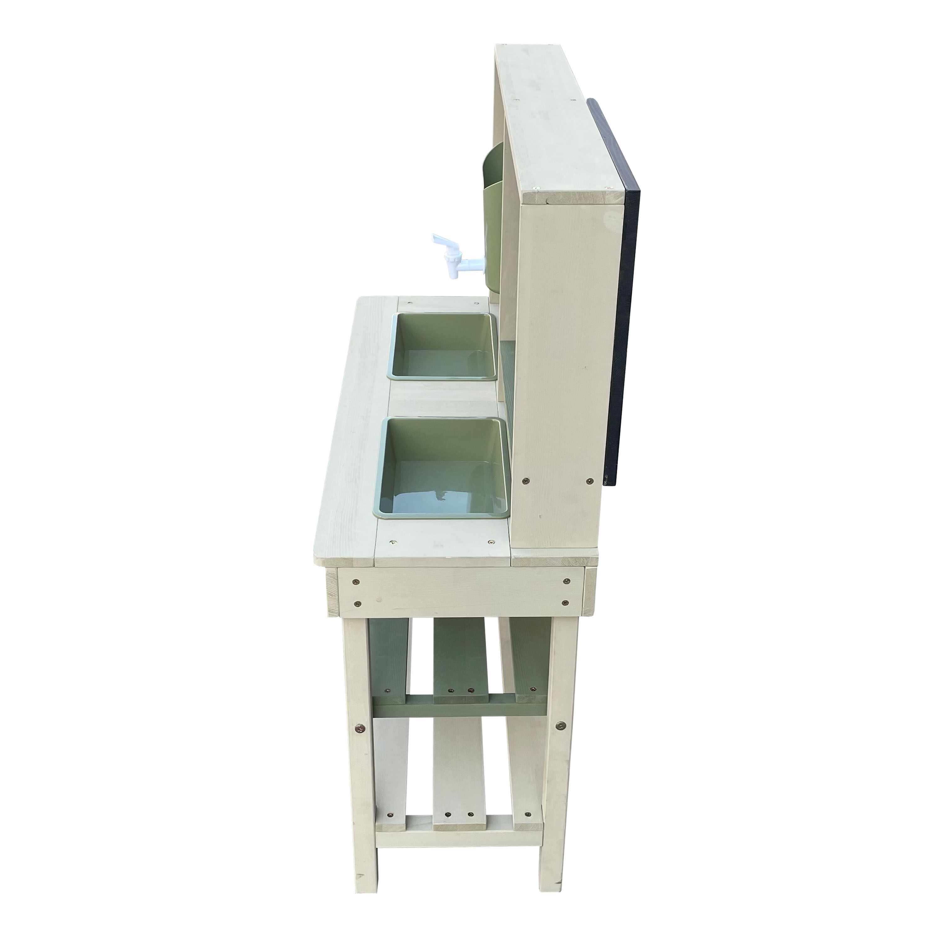 AXI Sev Sand & Water Play Kitchen Grey/Green