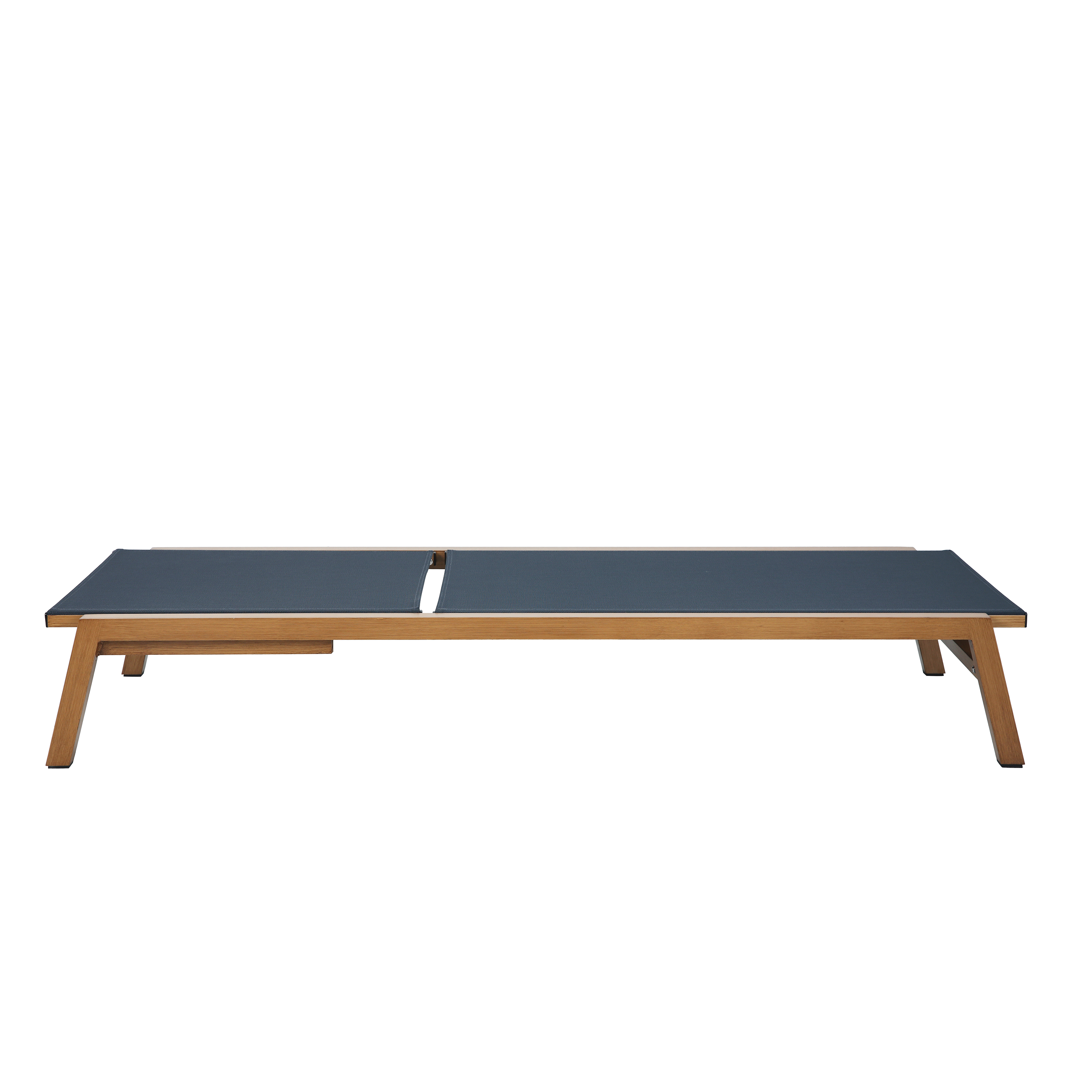 AXI Logan Ligbed Houtlook/antraciet