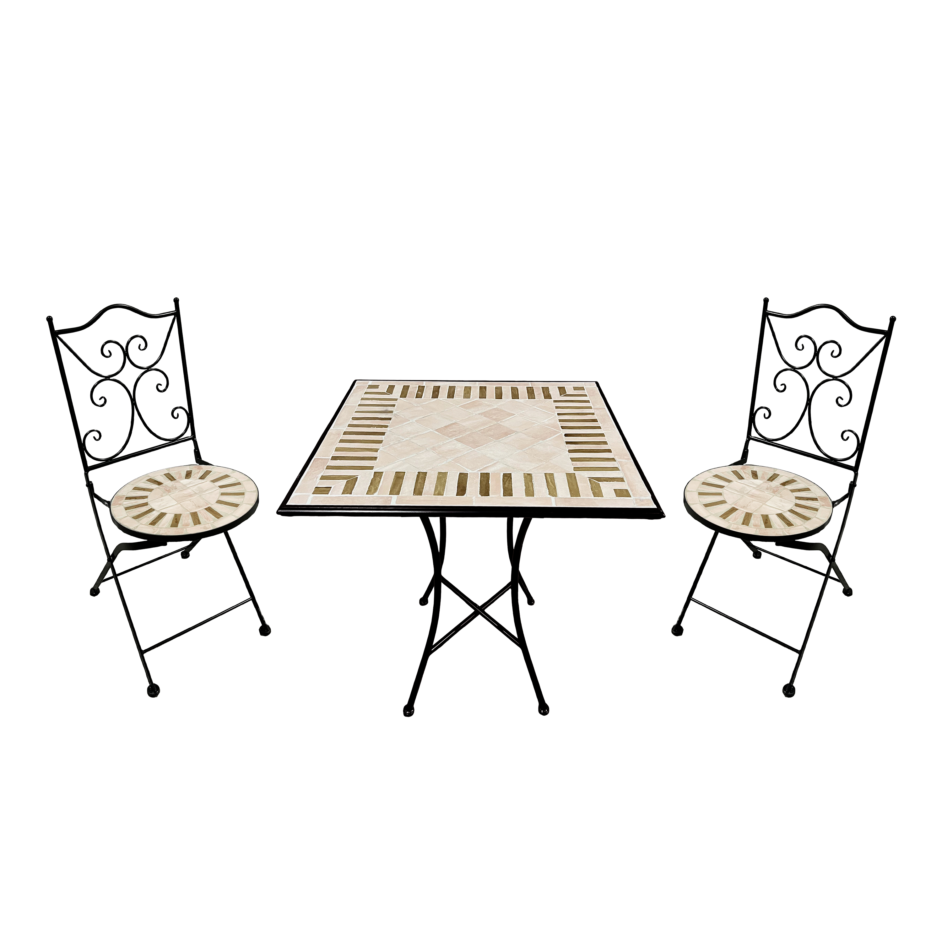 AXI Camilla Bistro Set Mosaic - Tuscan Style