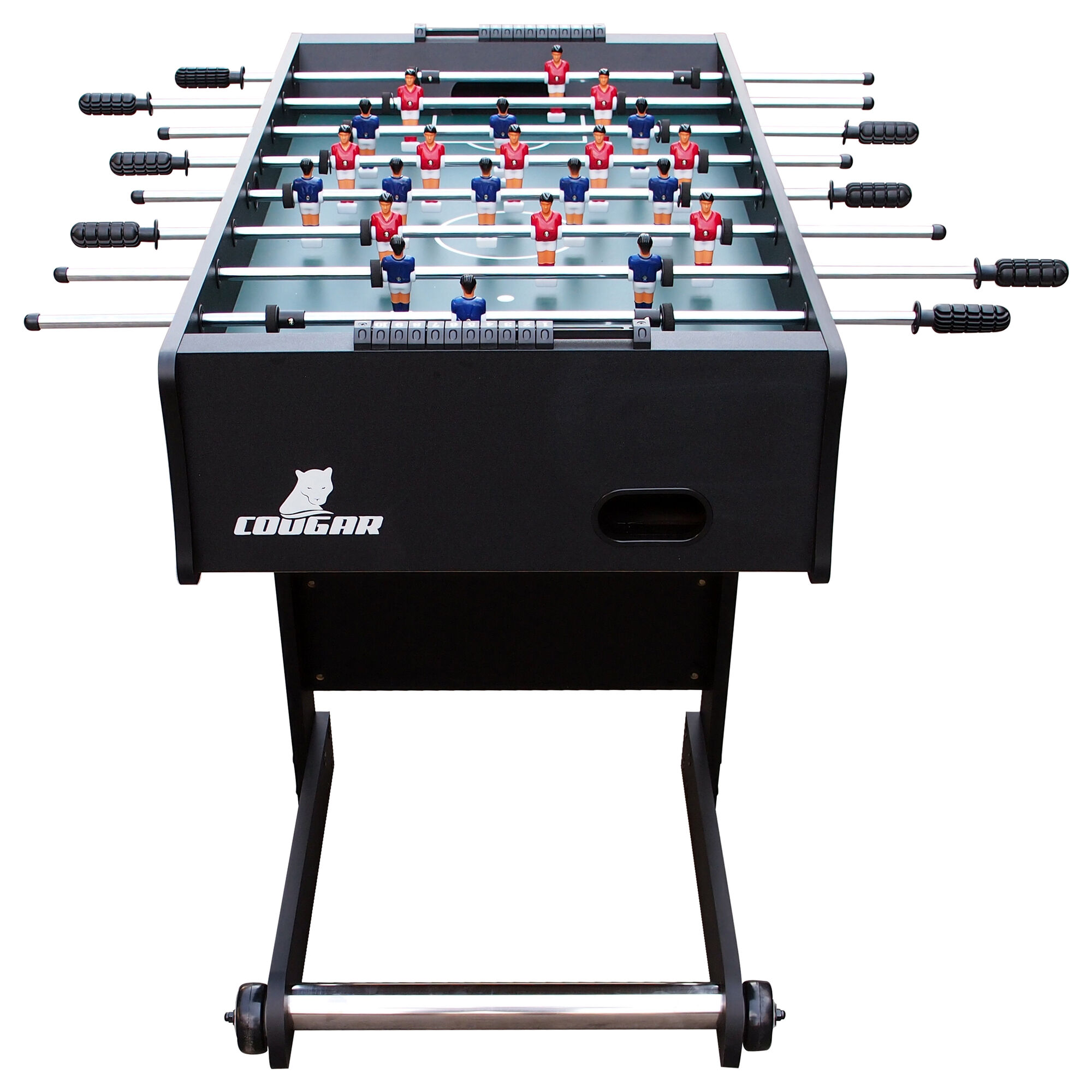 Cougar Scorpion Kick opklapbare Voetbaltafel Zwart
