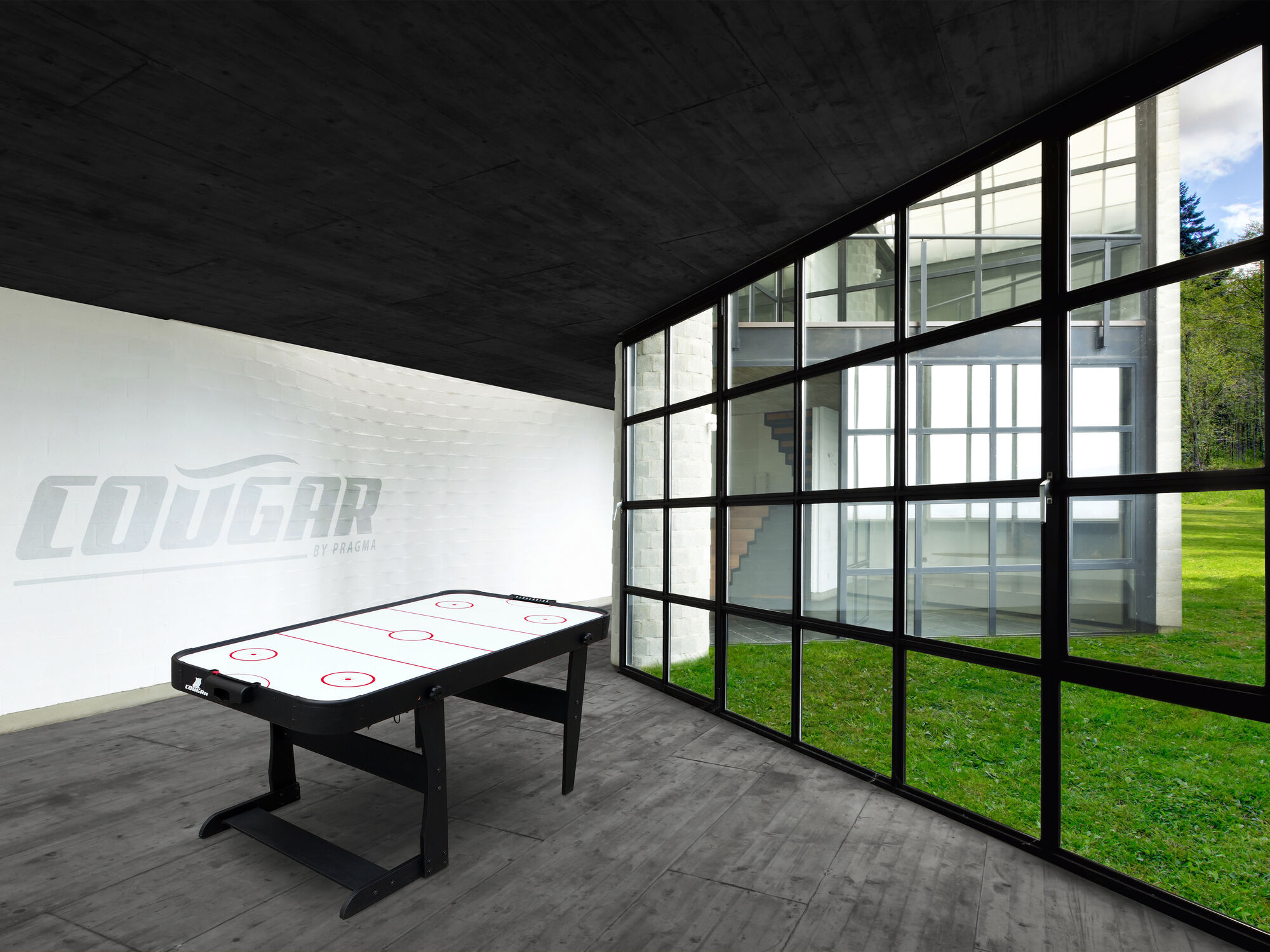 Cougar Icing opklapbare Airhockey tafel