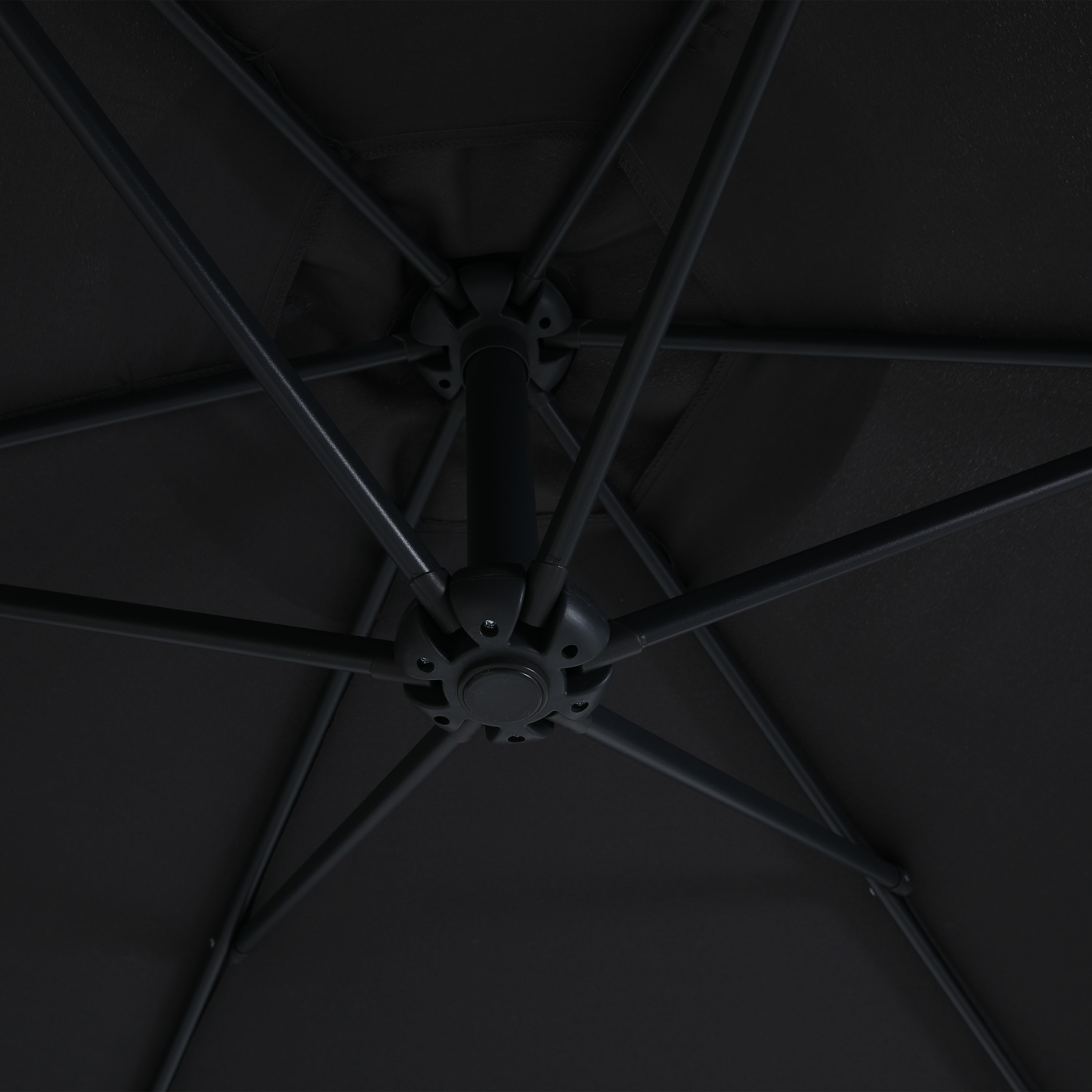 AXI Dion Cantilever Parasol Ø 300cm Anthracite/Grey