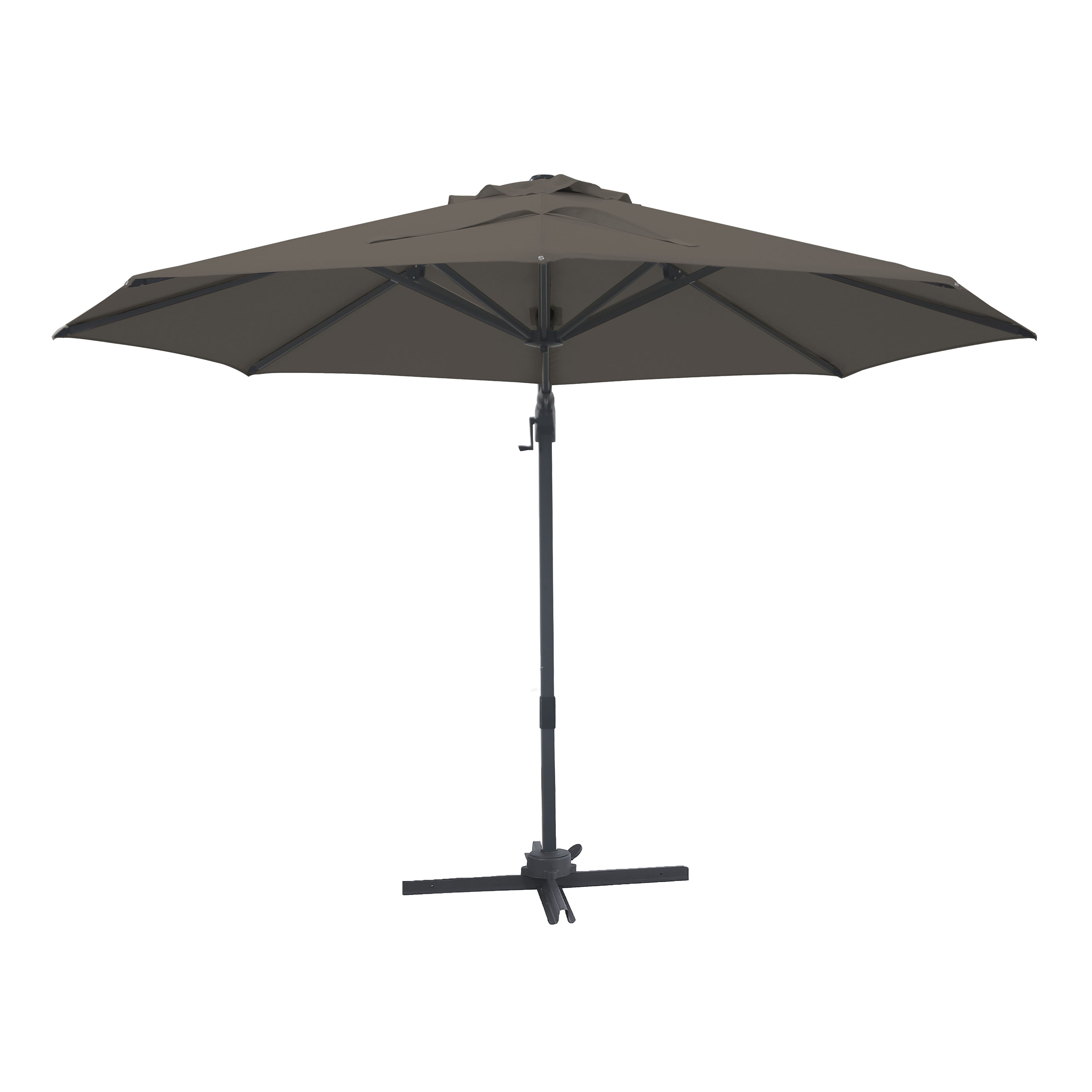 AXI Solis Cantilever Parasol Ø 300cm Anthracite/Taupe