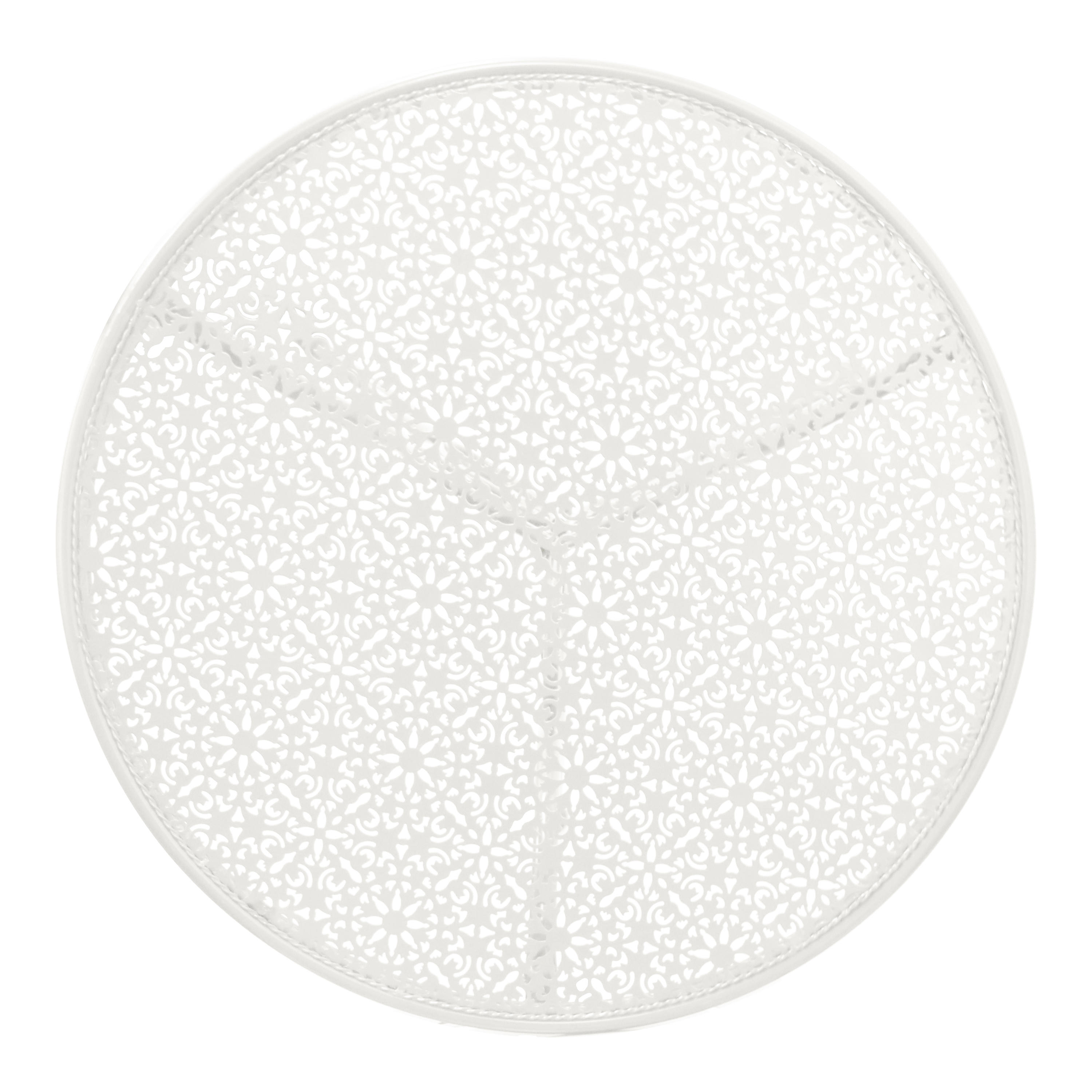 AXI Eloise Metal Bistro Set - Punched White