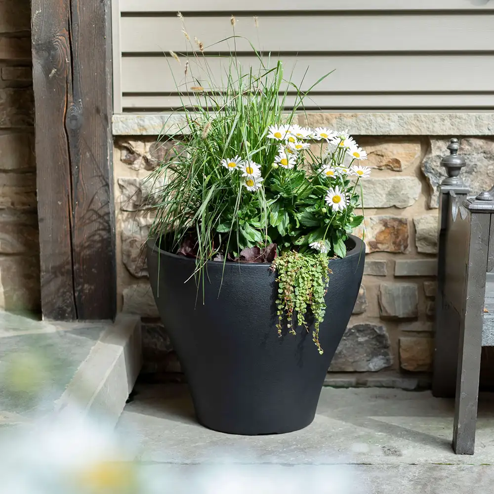 Step2 Fernway Bloempot - Onyx Zwart