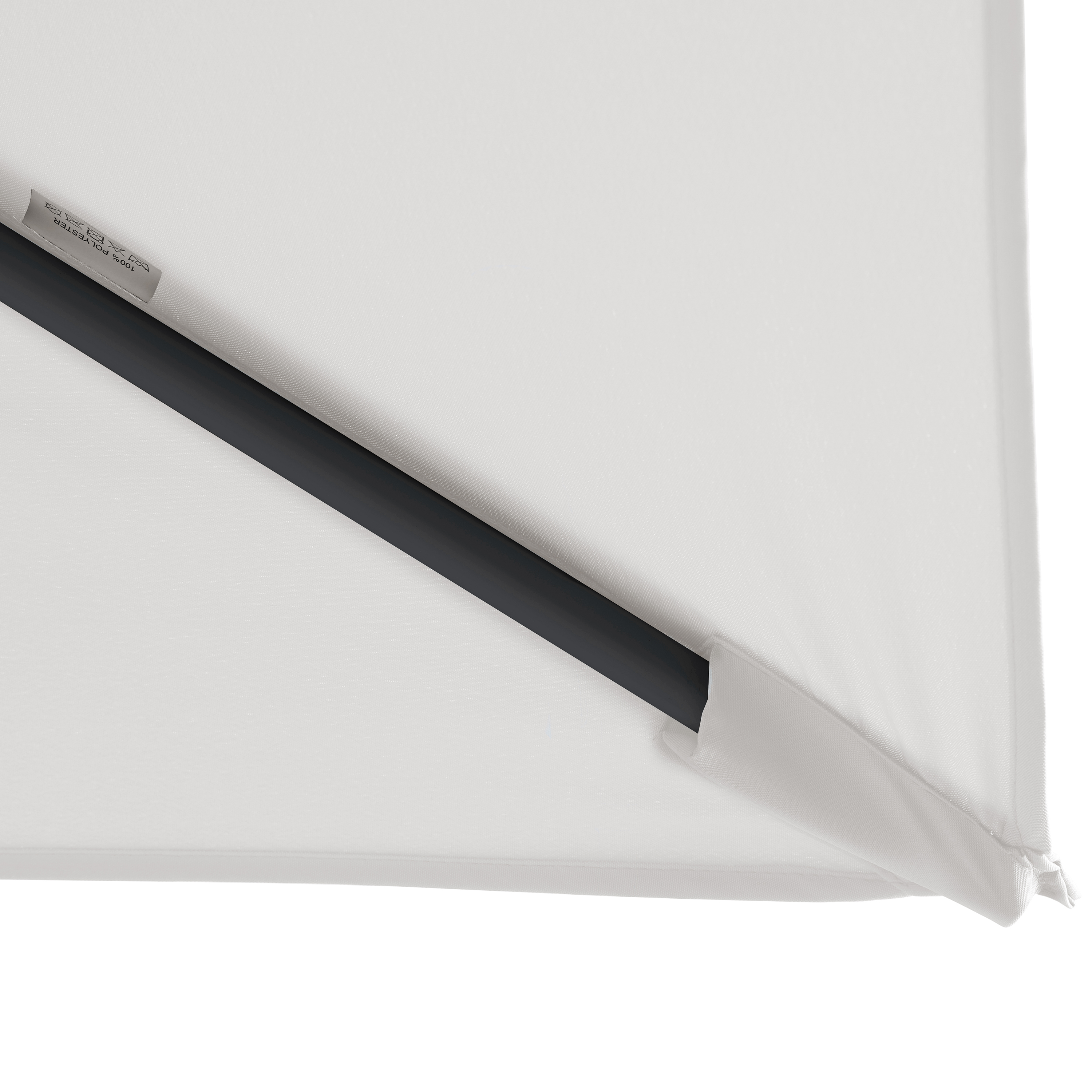 AXI Marisol Cantilever Parasol Ø 300cm incl. parasol base with wheels Anthracite/Beige – Complete set