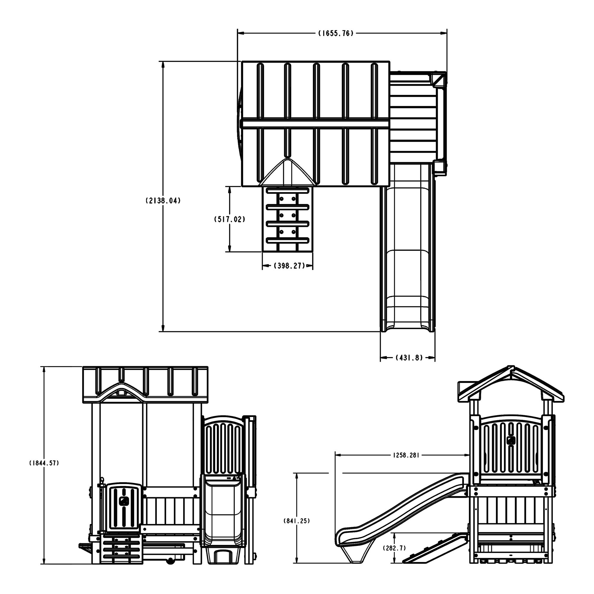 Step2 Woodland Adventure Speelhuis & Slide