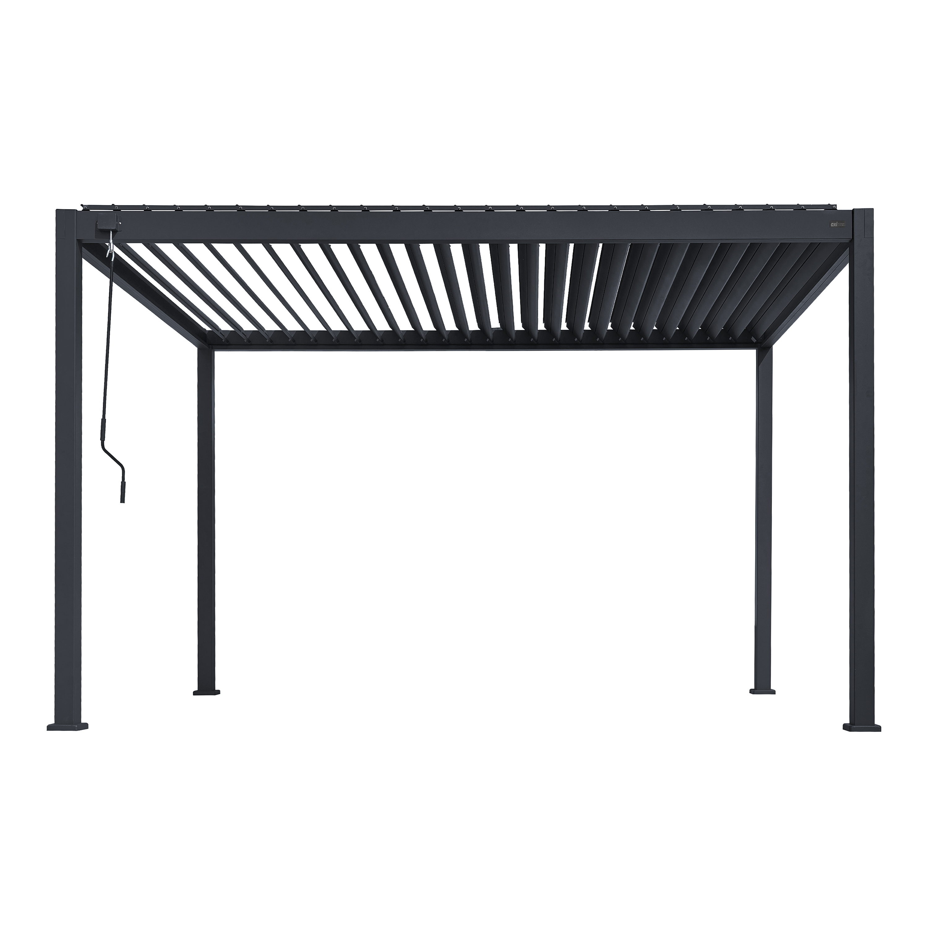 AXI Raya Aluminium Pergola 300 x 400 cm - Antracit