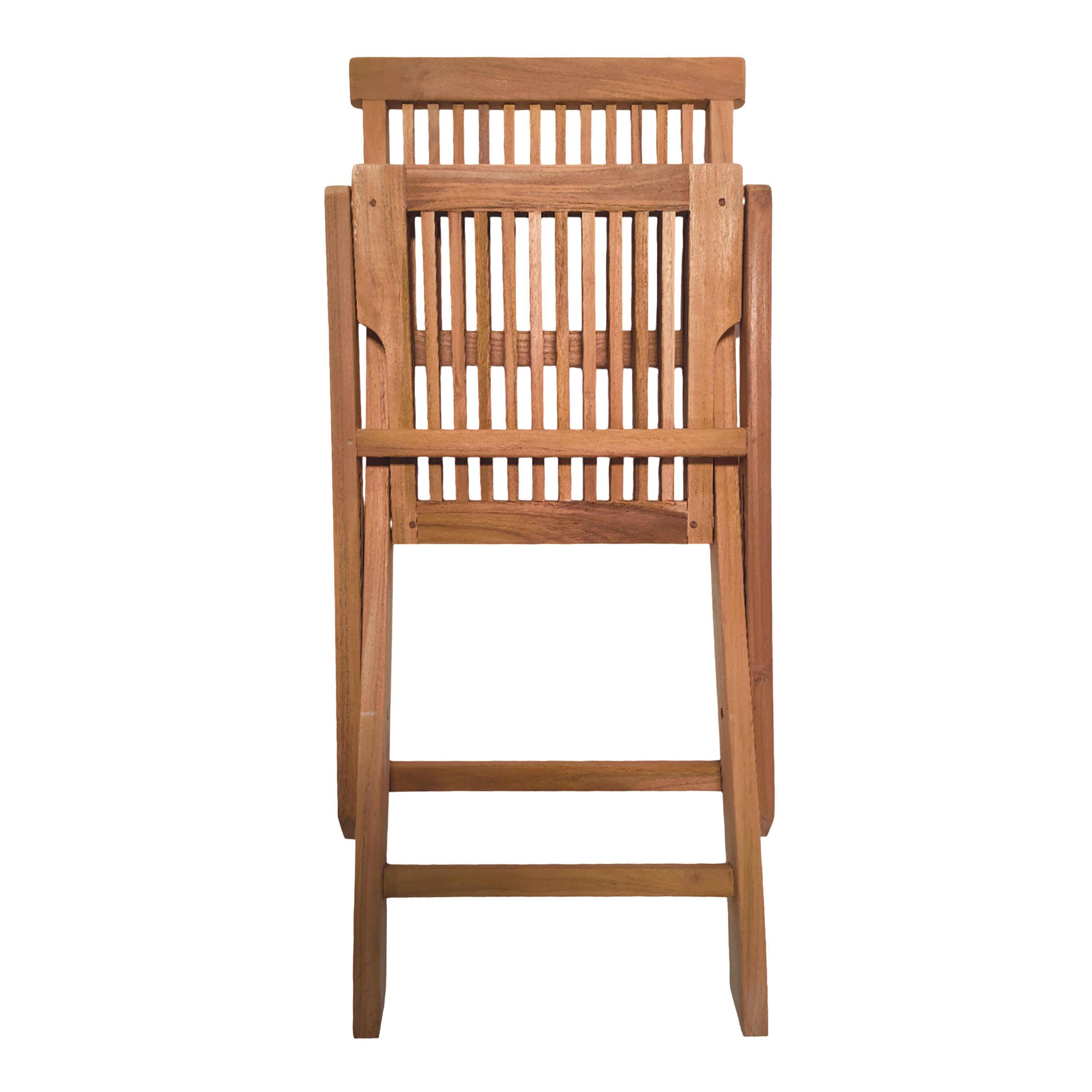 AXI Jadi Teak Foldable Garden Set with 6 Chairs