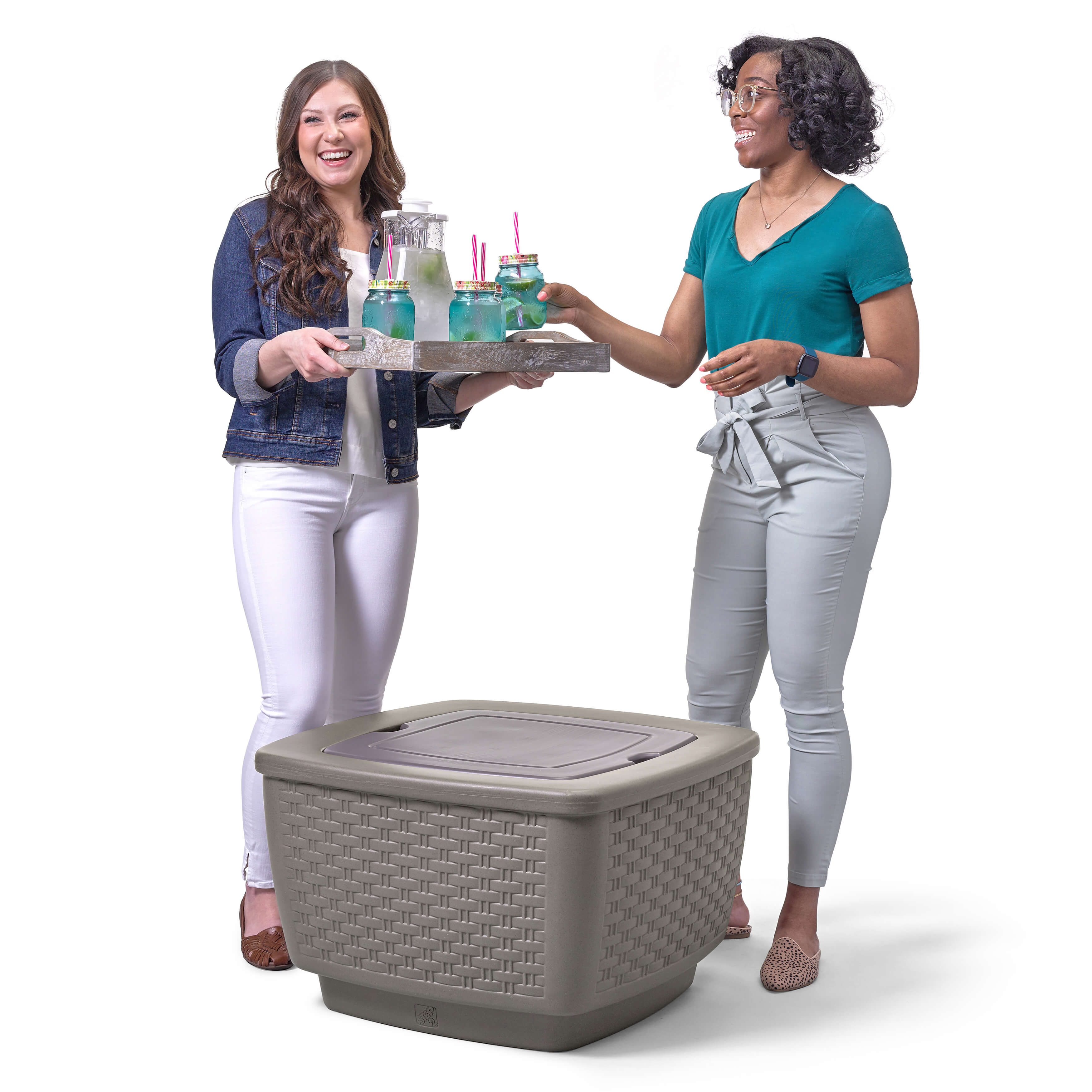 Step2 Just Chilling Patio Table & Ice Bin-0733538518395 Step2 Just Chilling Patio Table & Ice Bin