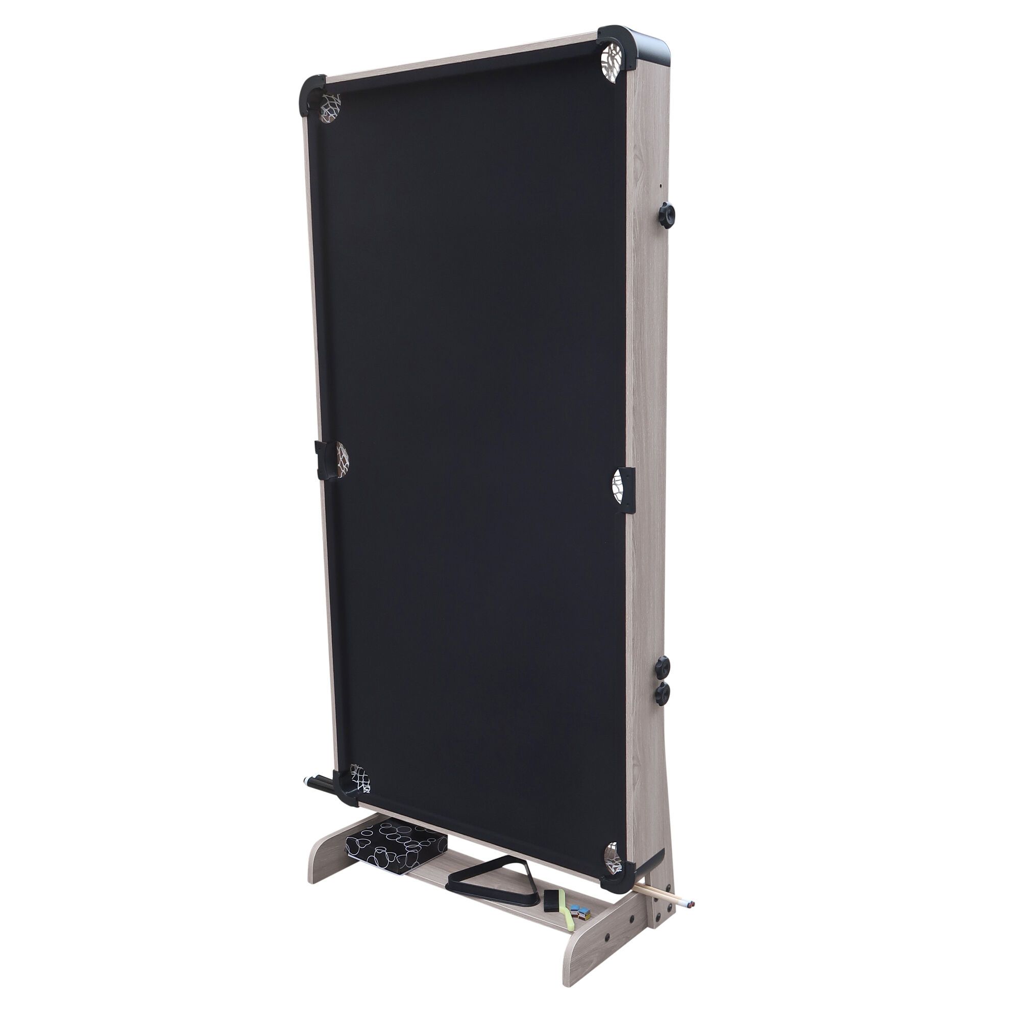Cougar Hustle XL opklapbare Pooltafel Eiken/zwart