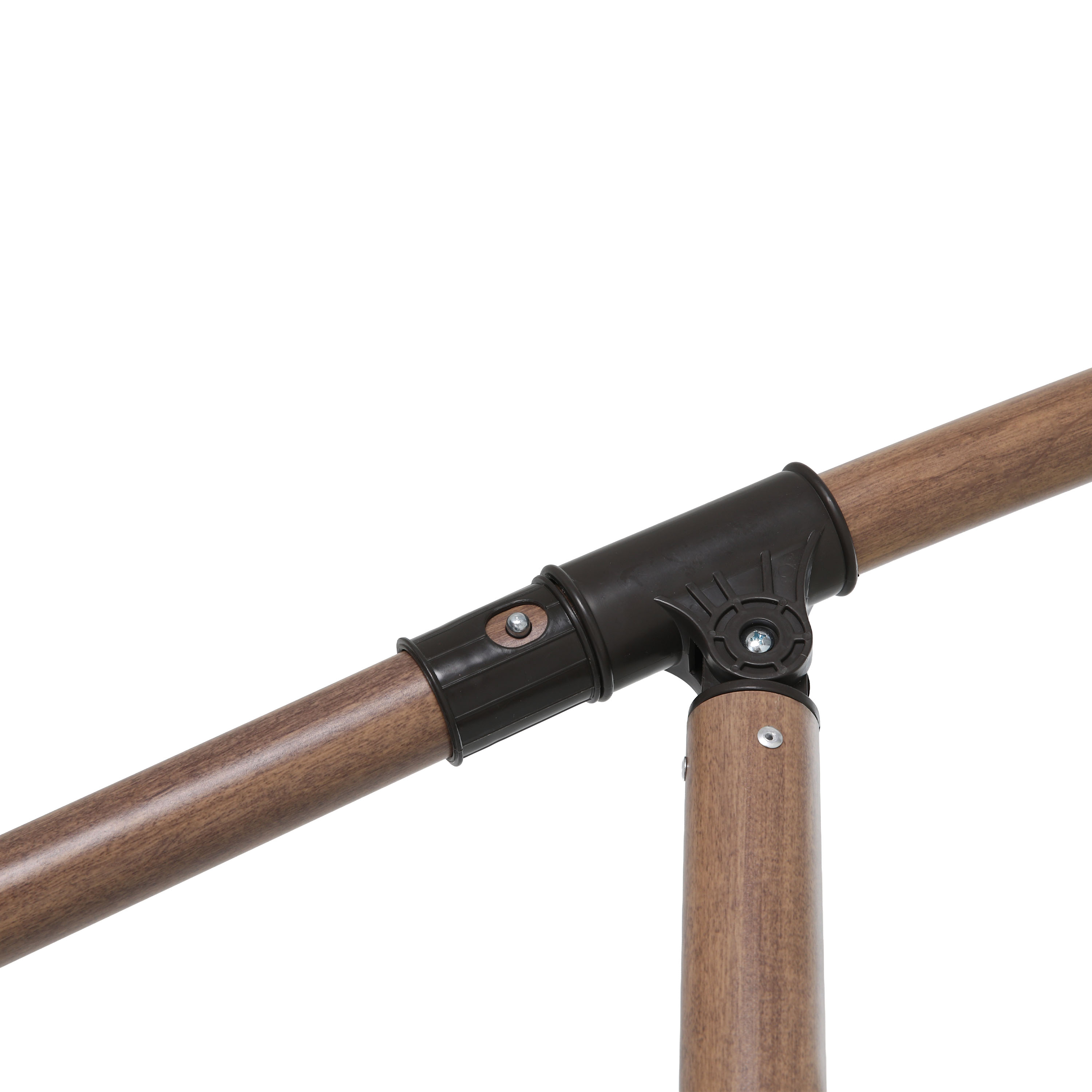 AXI Dion Cantilever Parasol Ø 300cm Oak-look/Terracotta